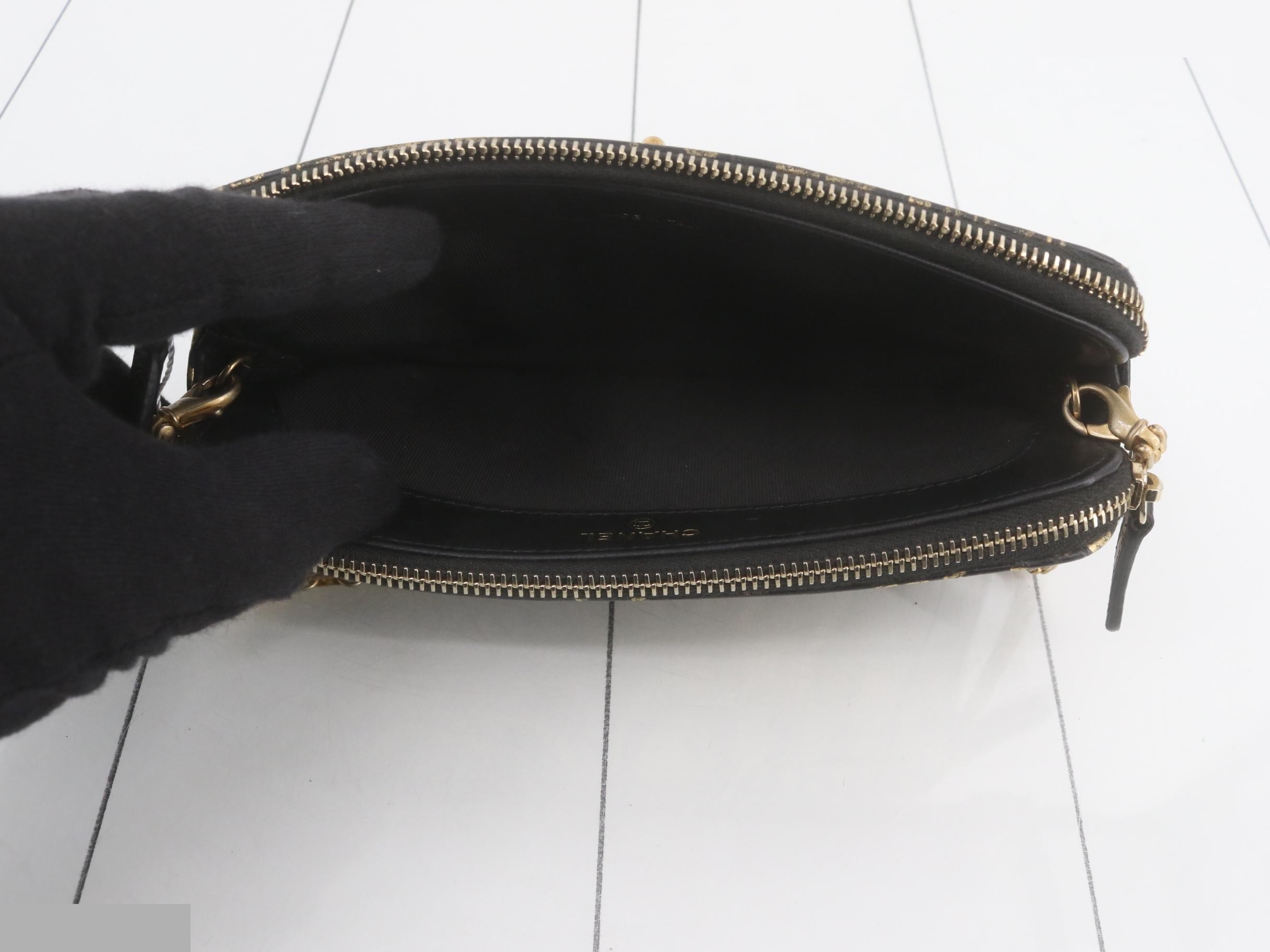 2.55 Crocodile Leather Chain Wallet — view 4