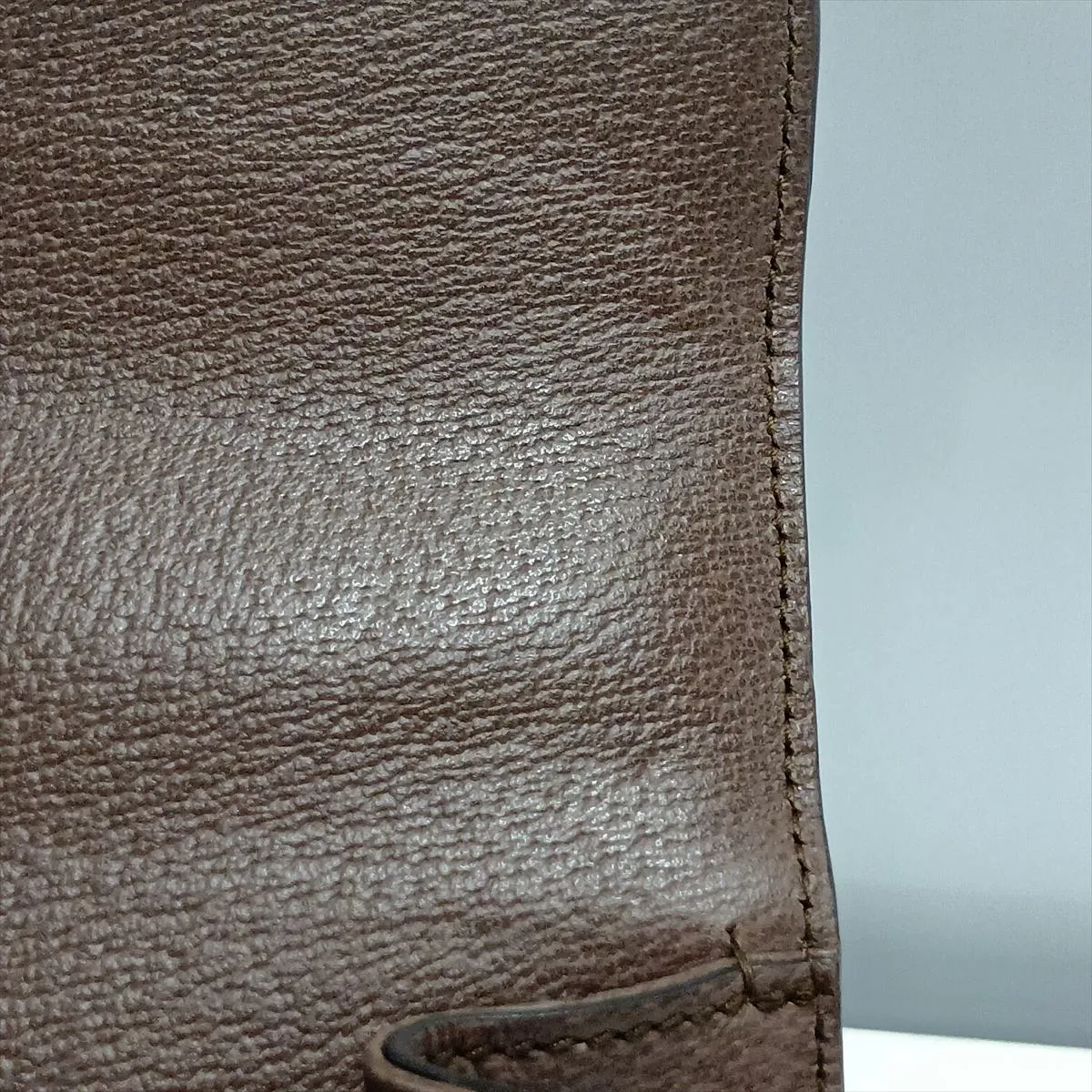 GG Supreme 621512 PVC x Leather Chain Shoulder Bag, Beige x Brown — view 12
