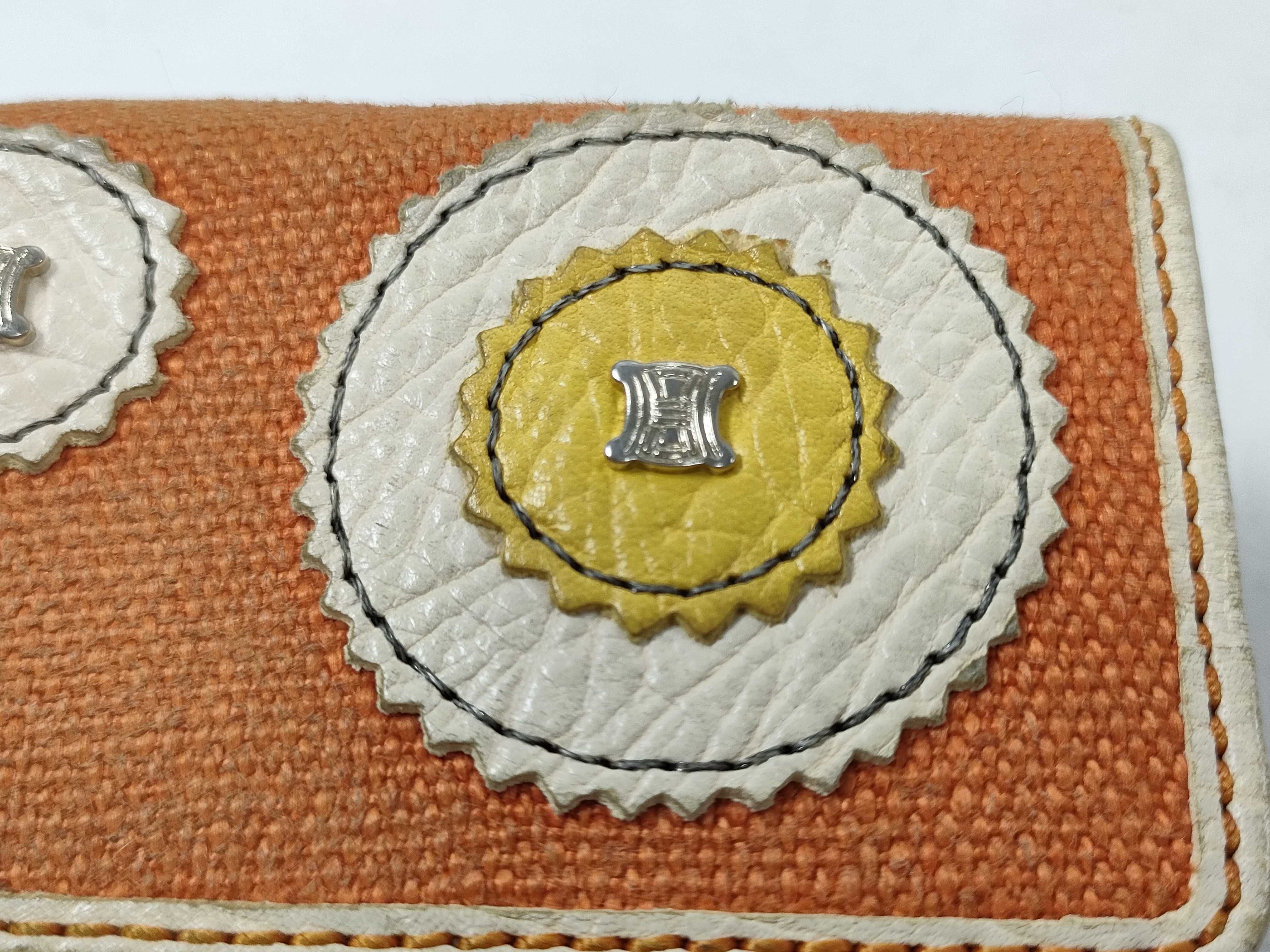 Orange Folding Wallet Canvas Wallet — view 14