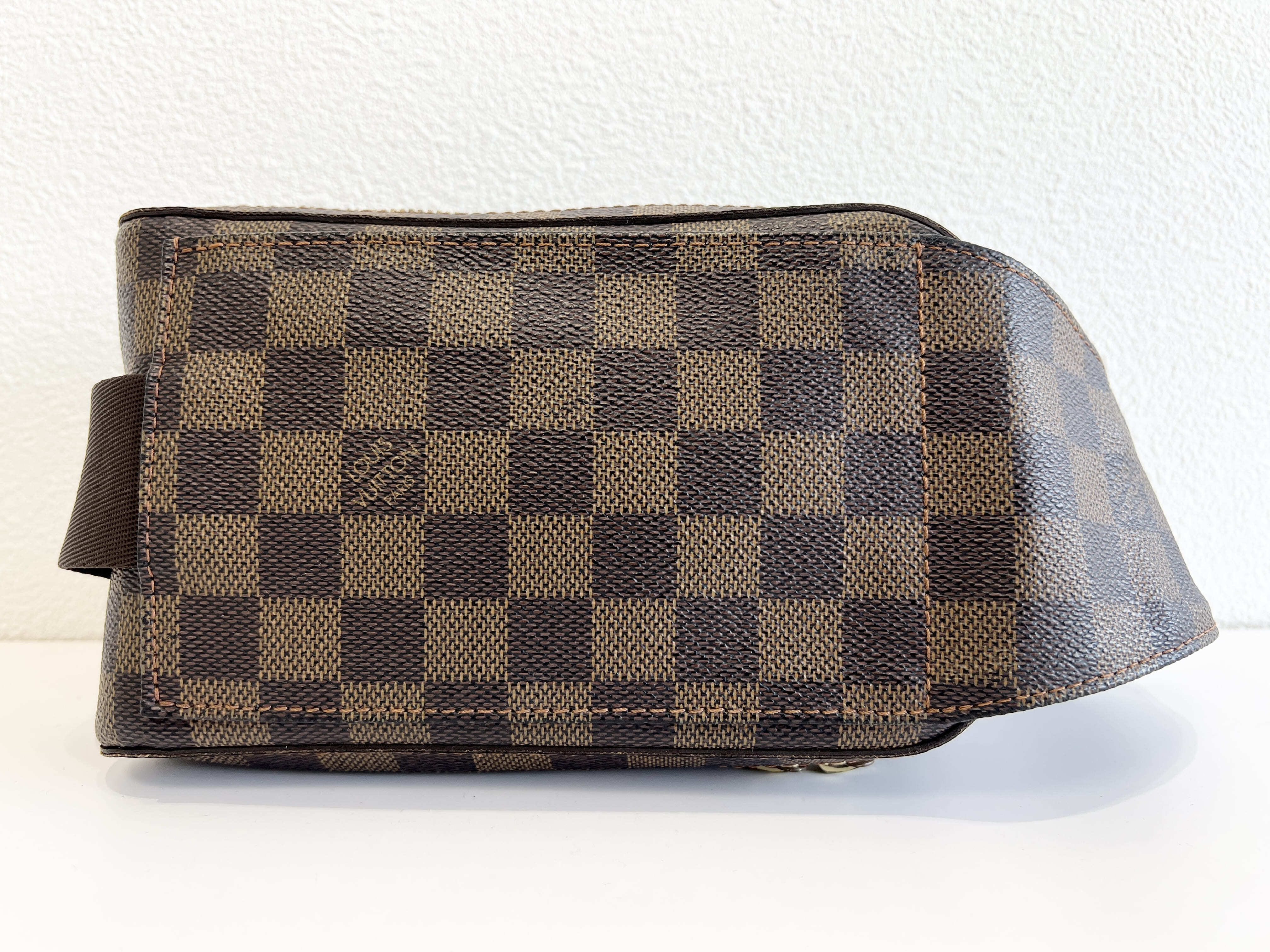 Geronimos N51994 Damier Ebene Leather Body Bag — view 2