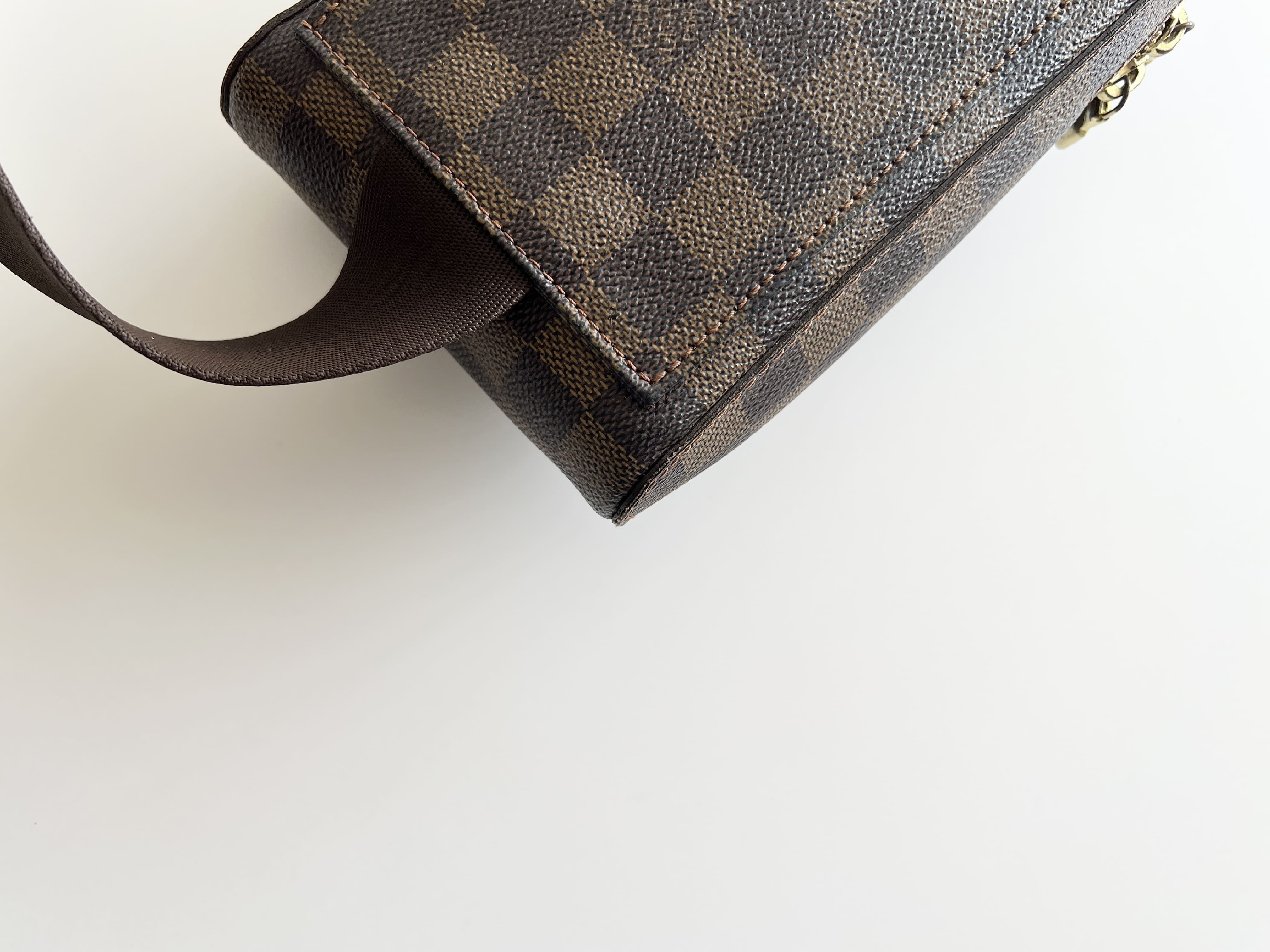 Geronimos N51994 Damier Ebene Leather Body Bag — view 11