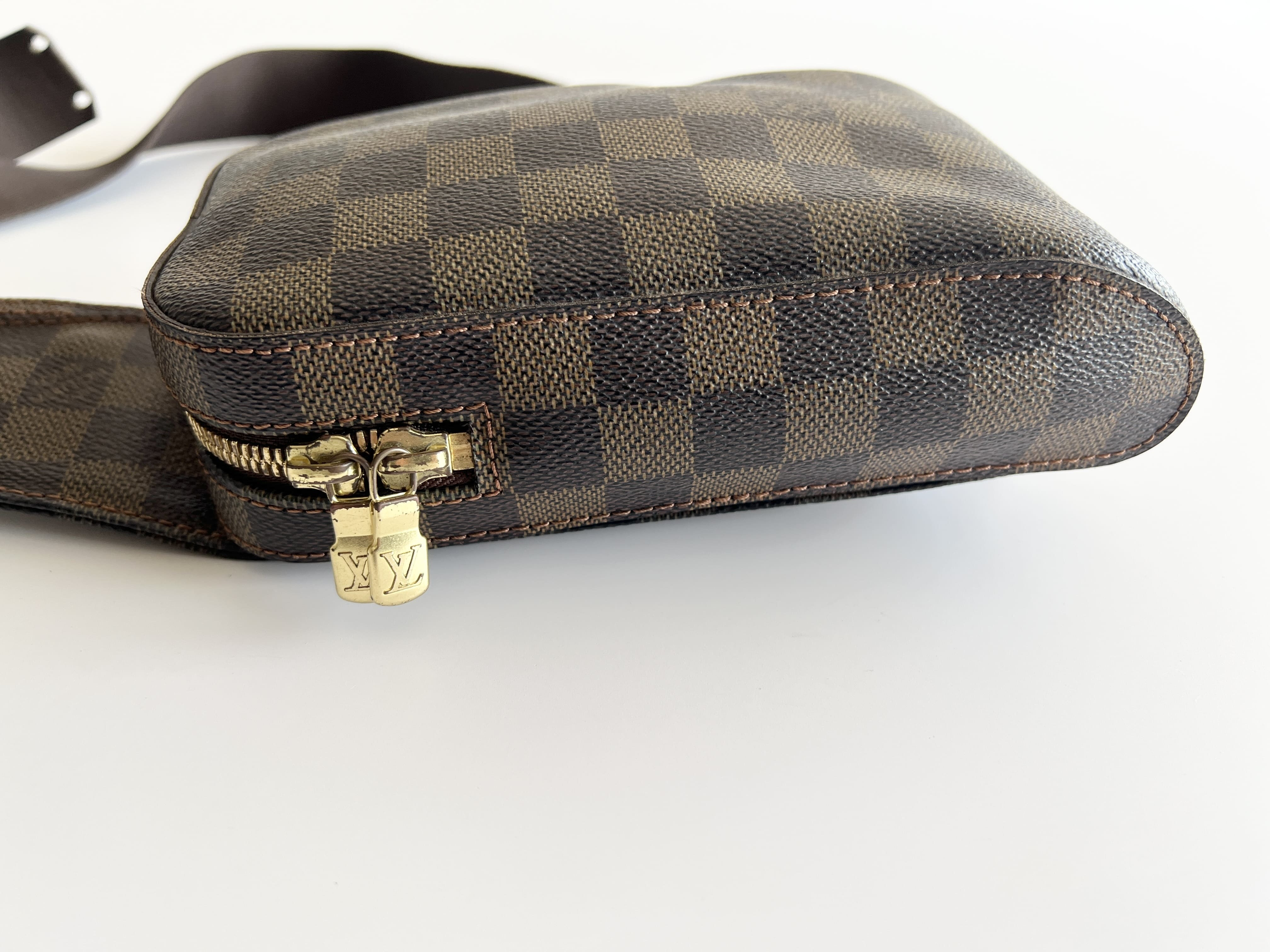 Geronimos N51994 Damier Ebene Leather Body Bag — view 13