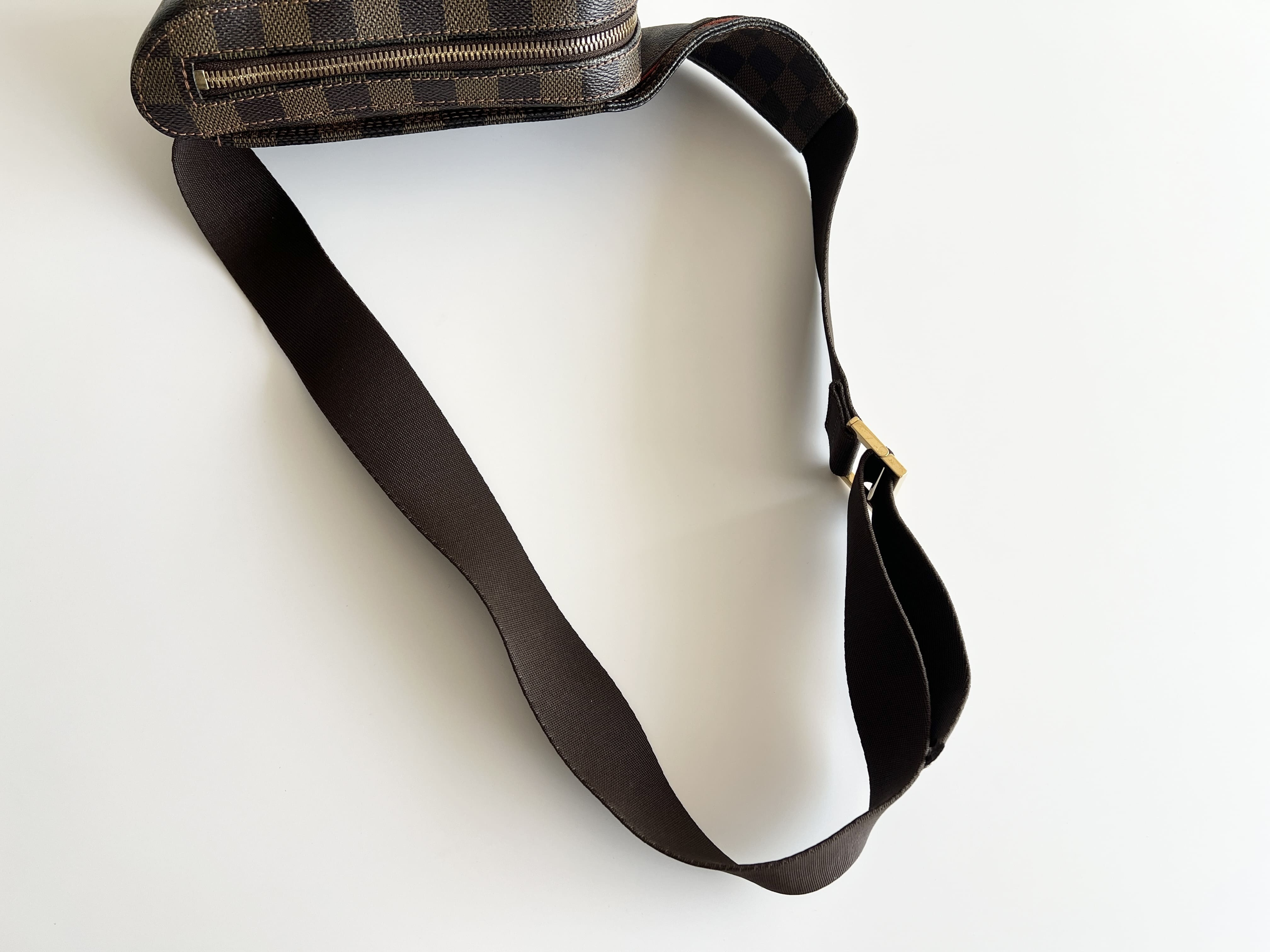 Geronimos N51994 Damier Ebene Leather Body Bag — view 3