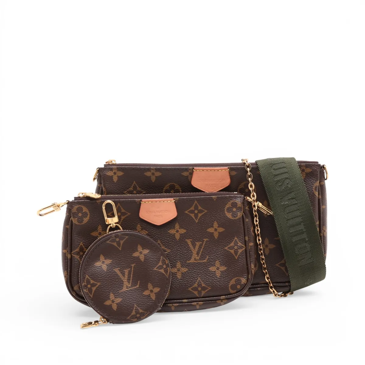 Monogram Multipochette Accessoires M44813 TA4159 Brown (RFID detected)