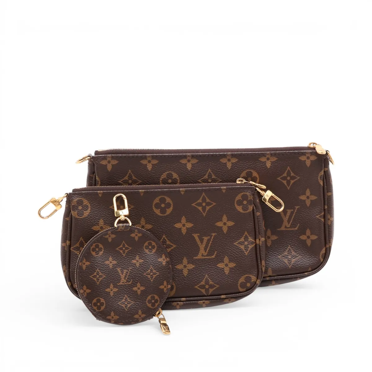 Monogram Multipochette Accessoires M44813 TA4159 Brown (RFID detected) — view 2
