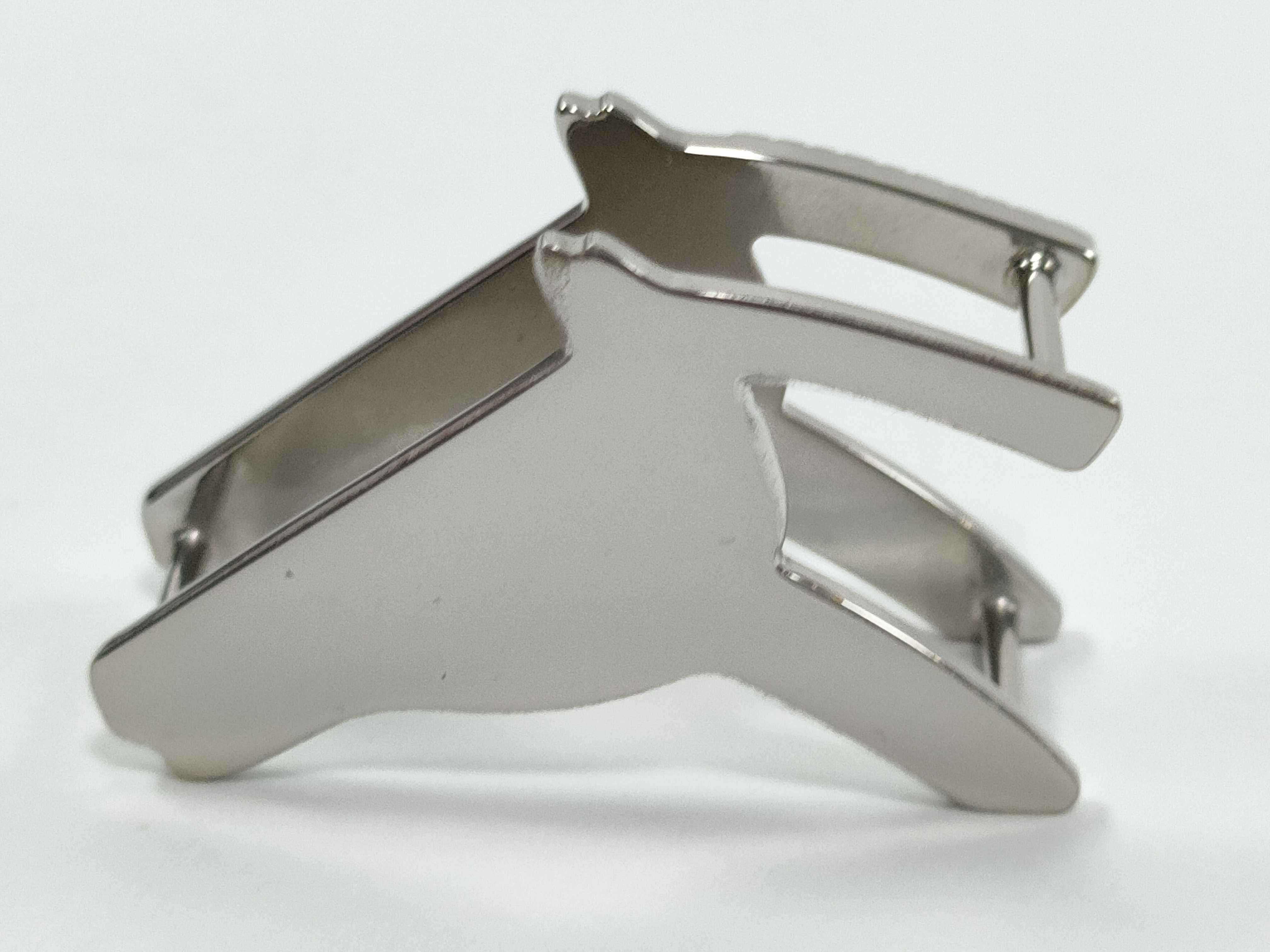 Scarf Ring, Tête de Cheval, Silver Hardware, Hermes, Unused, Other Accessories — view 4