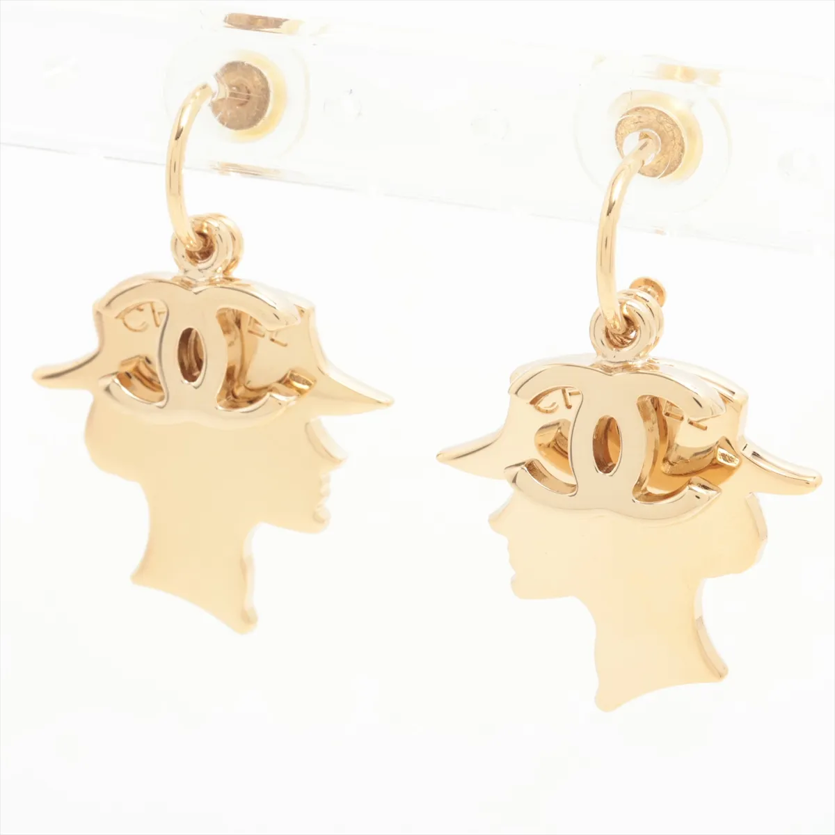 Coco Mark Logo 02A Brooch GP Gold — view 3
