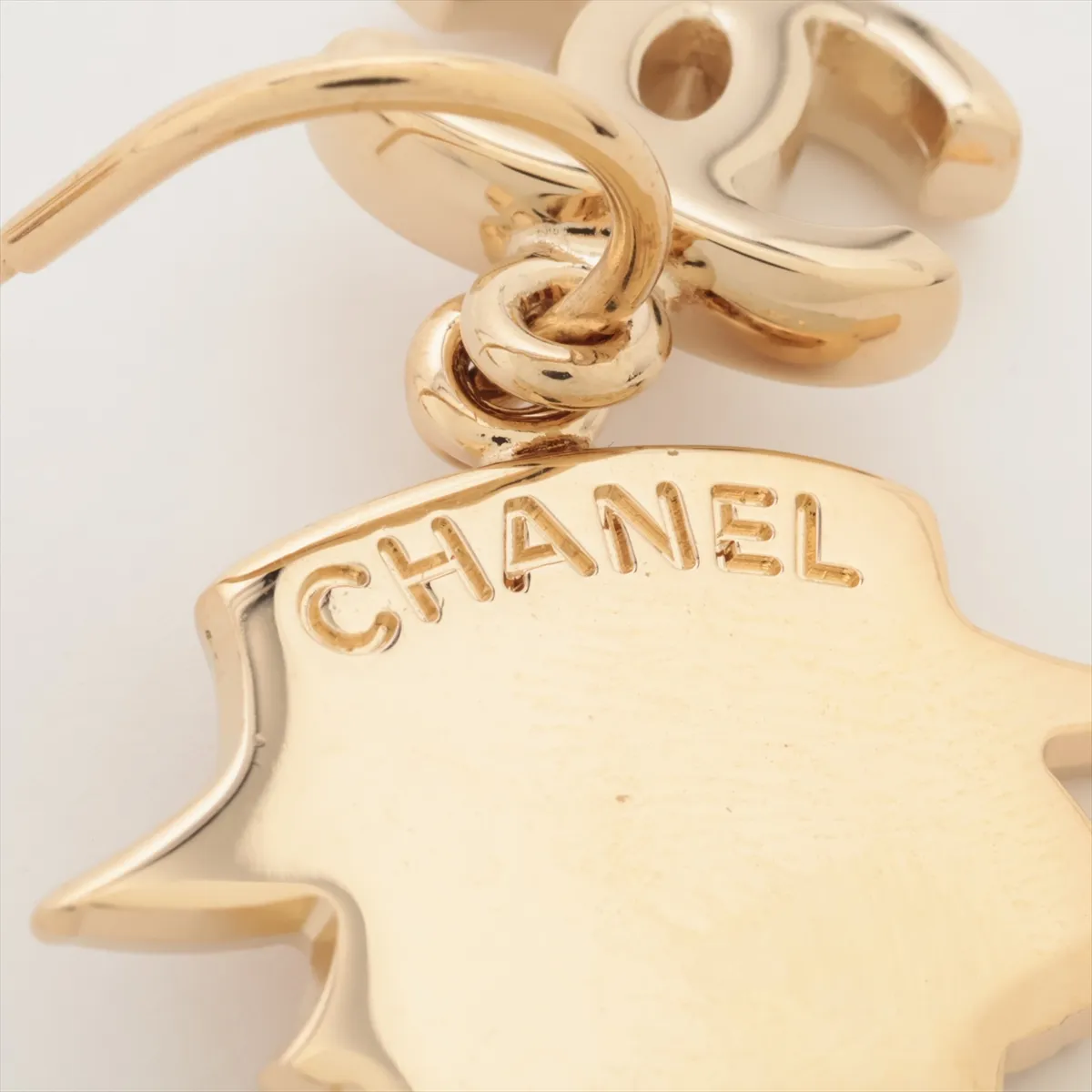 Coco Mark Logo 02A Brooch GP Gold — view 5