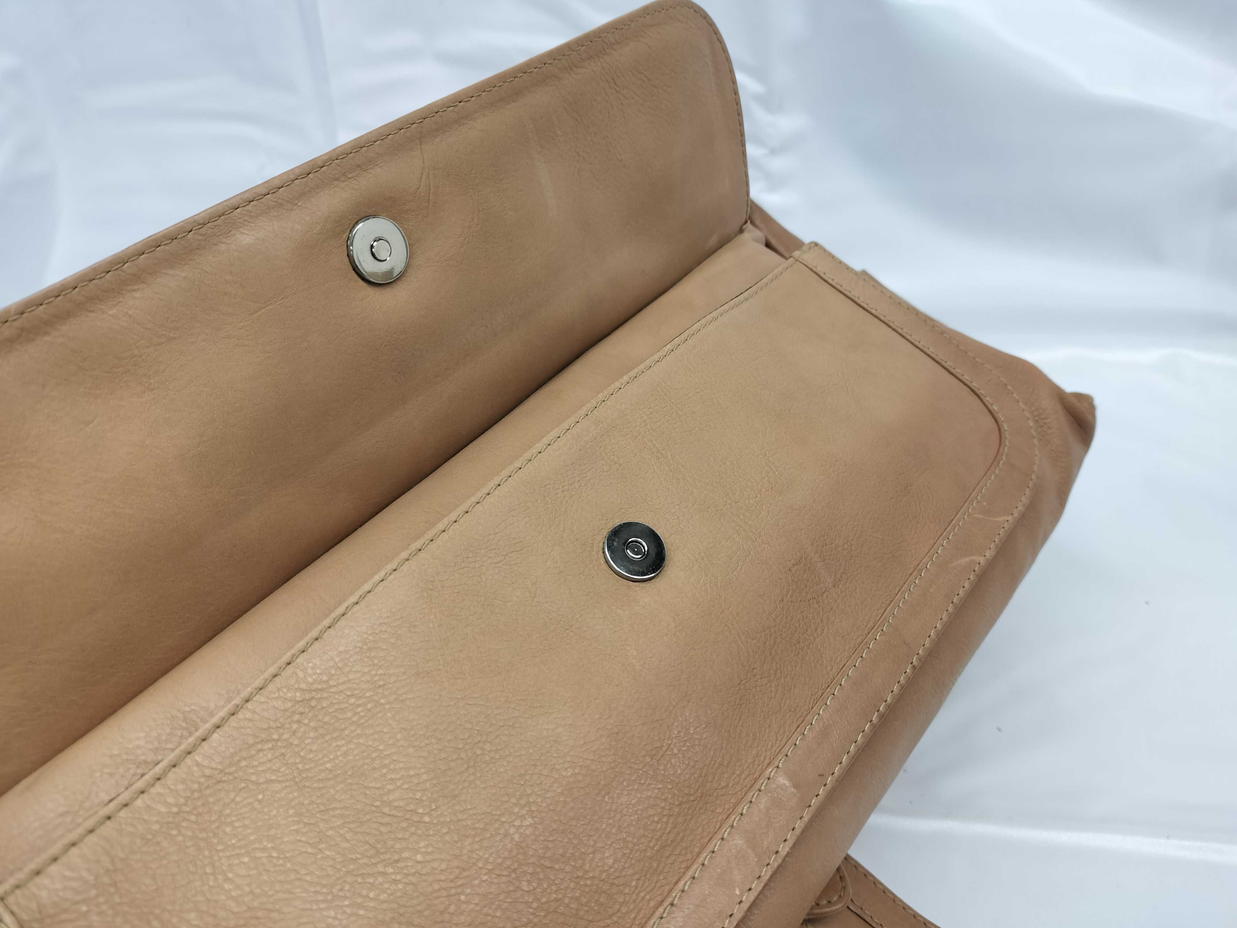 ChristianDior Shoulder Bag, Beige Leather — view 9