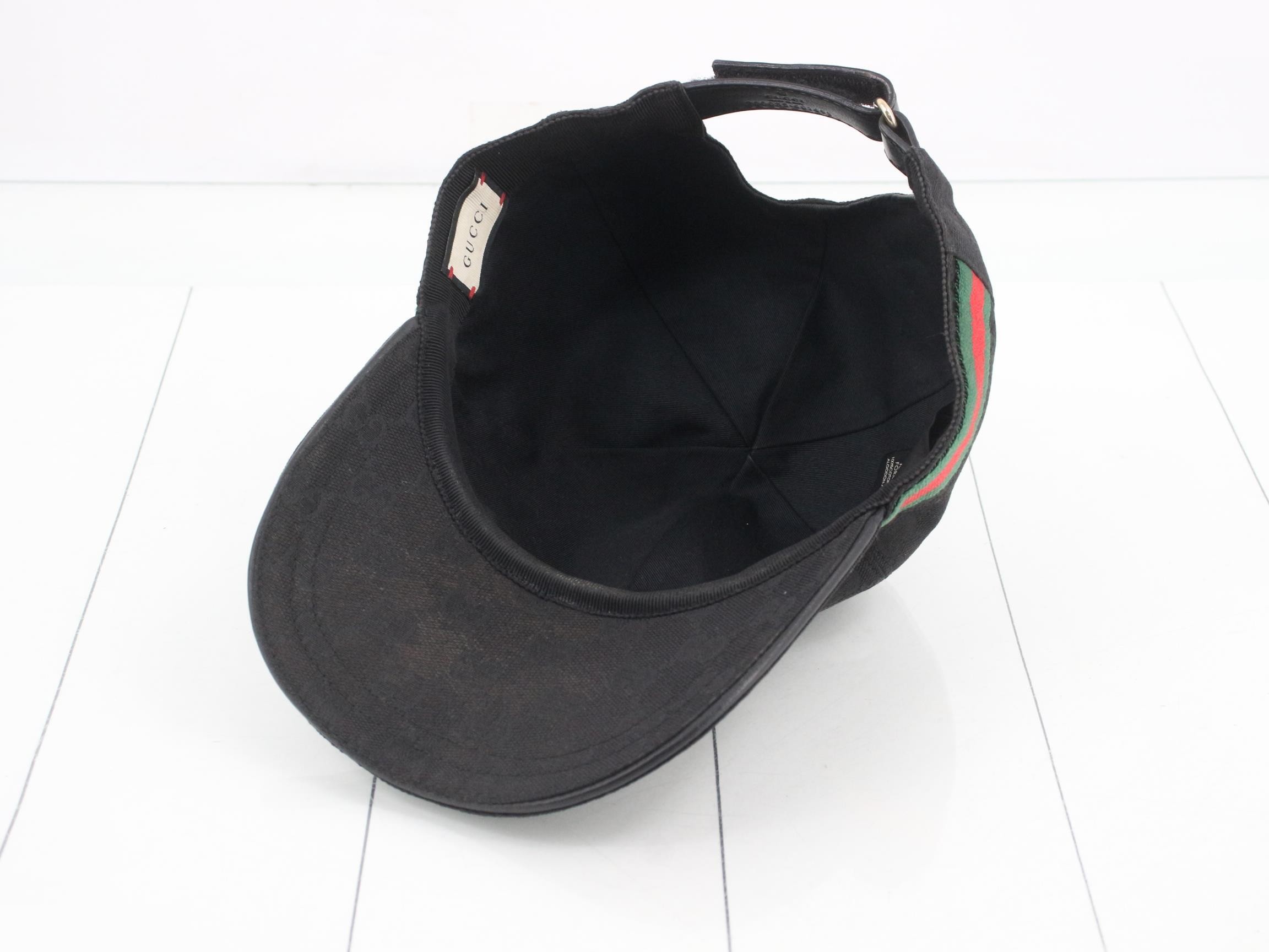 GG Canvas Baseball Cap — view 3