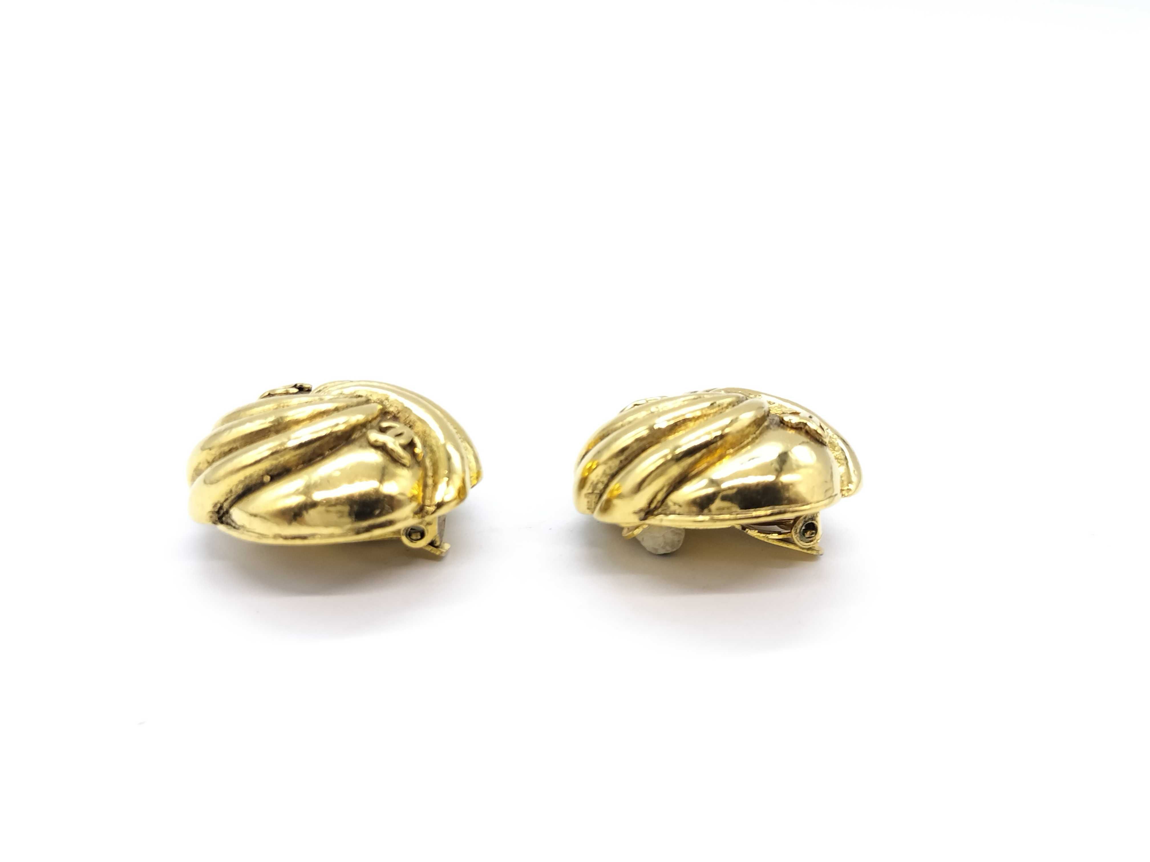 Gold Earrings — view 2