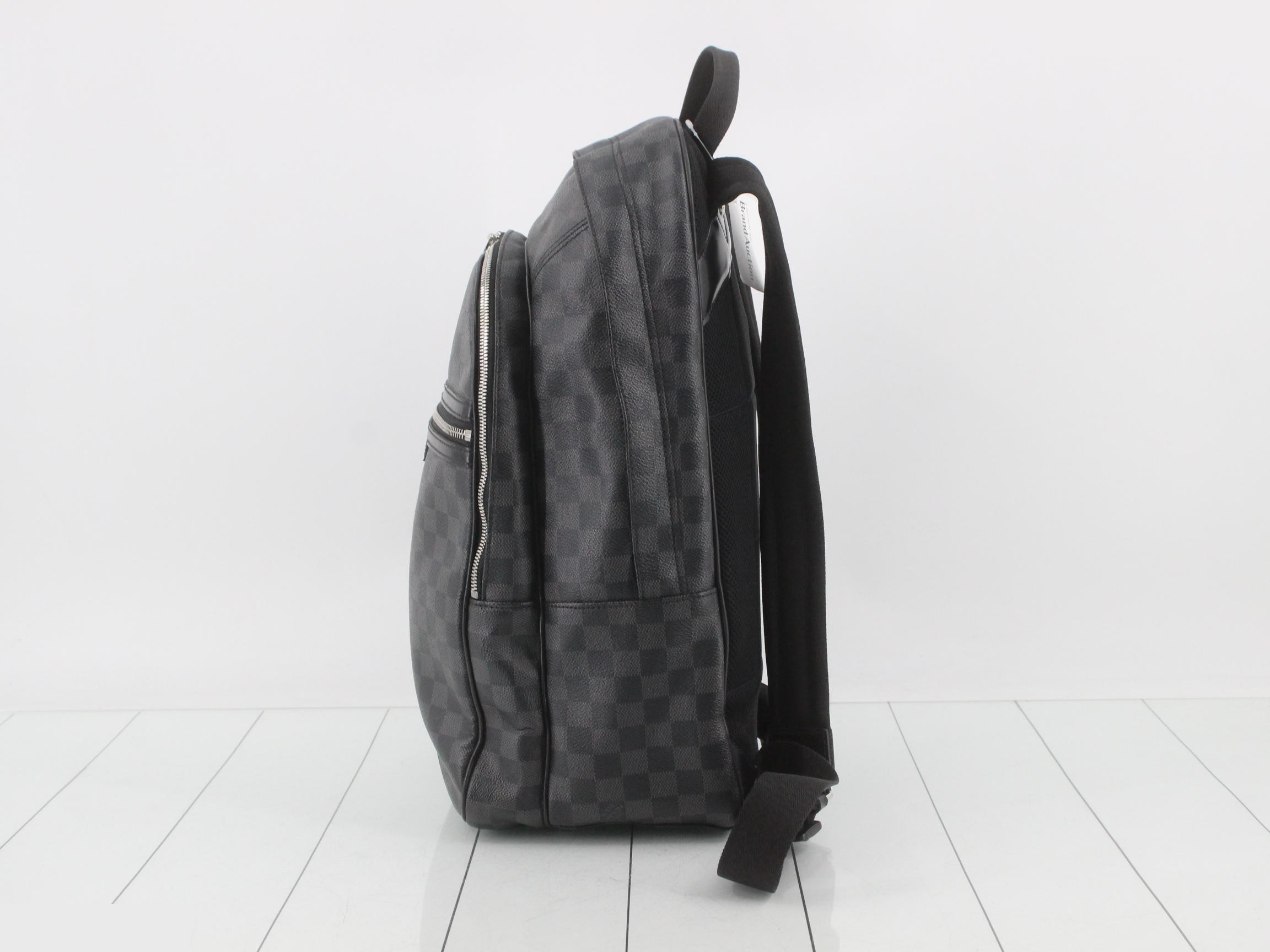 Damier Graphite Michael Backpack — view 3