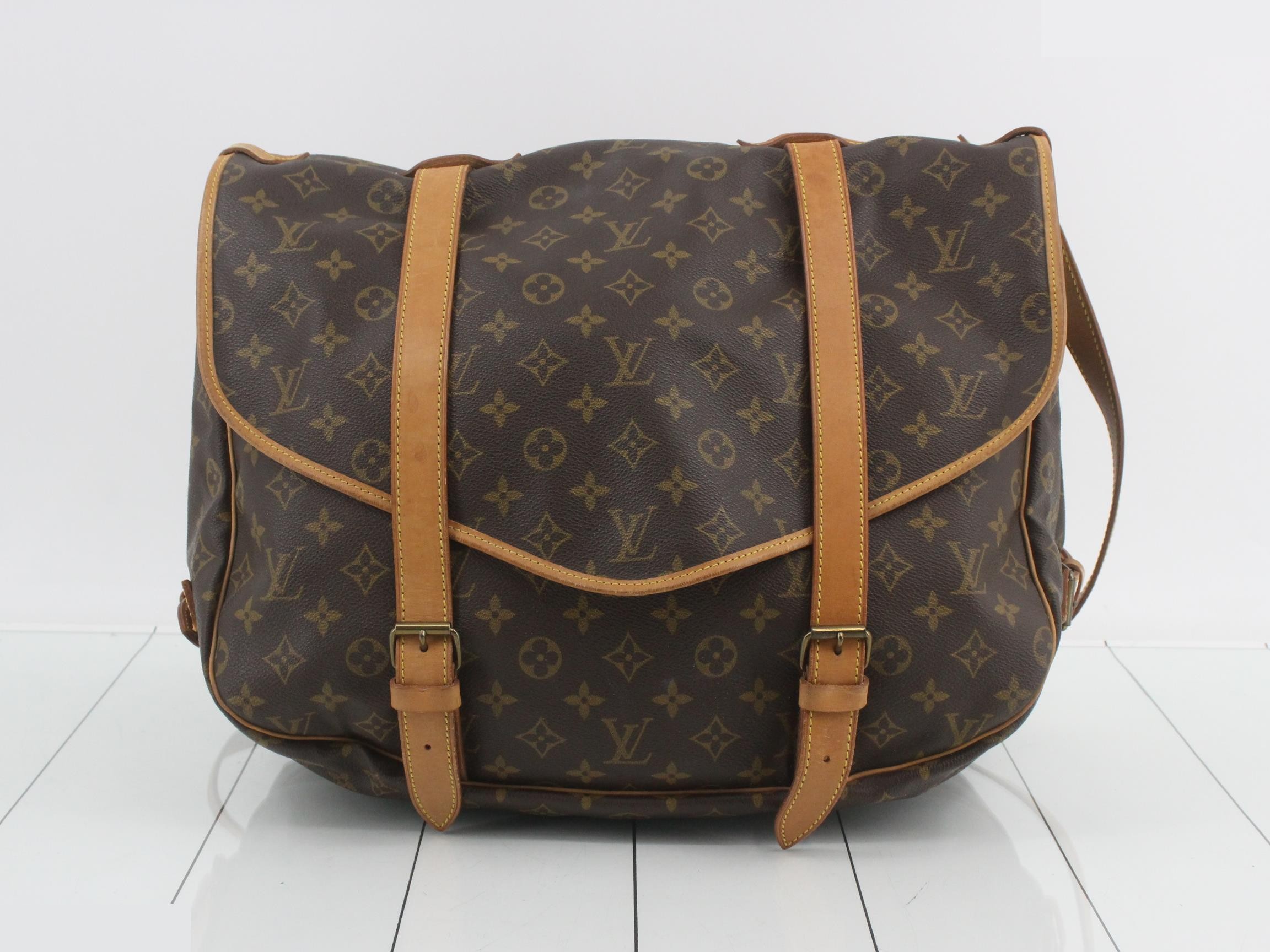 Monogram Shoulder Bag Saumur
