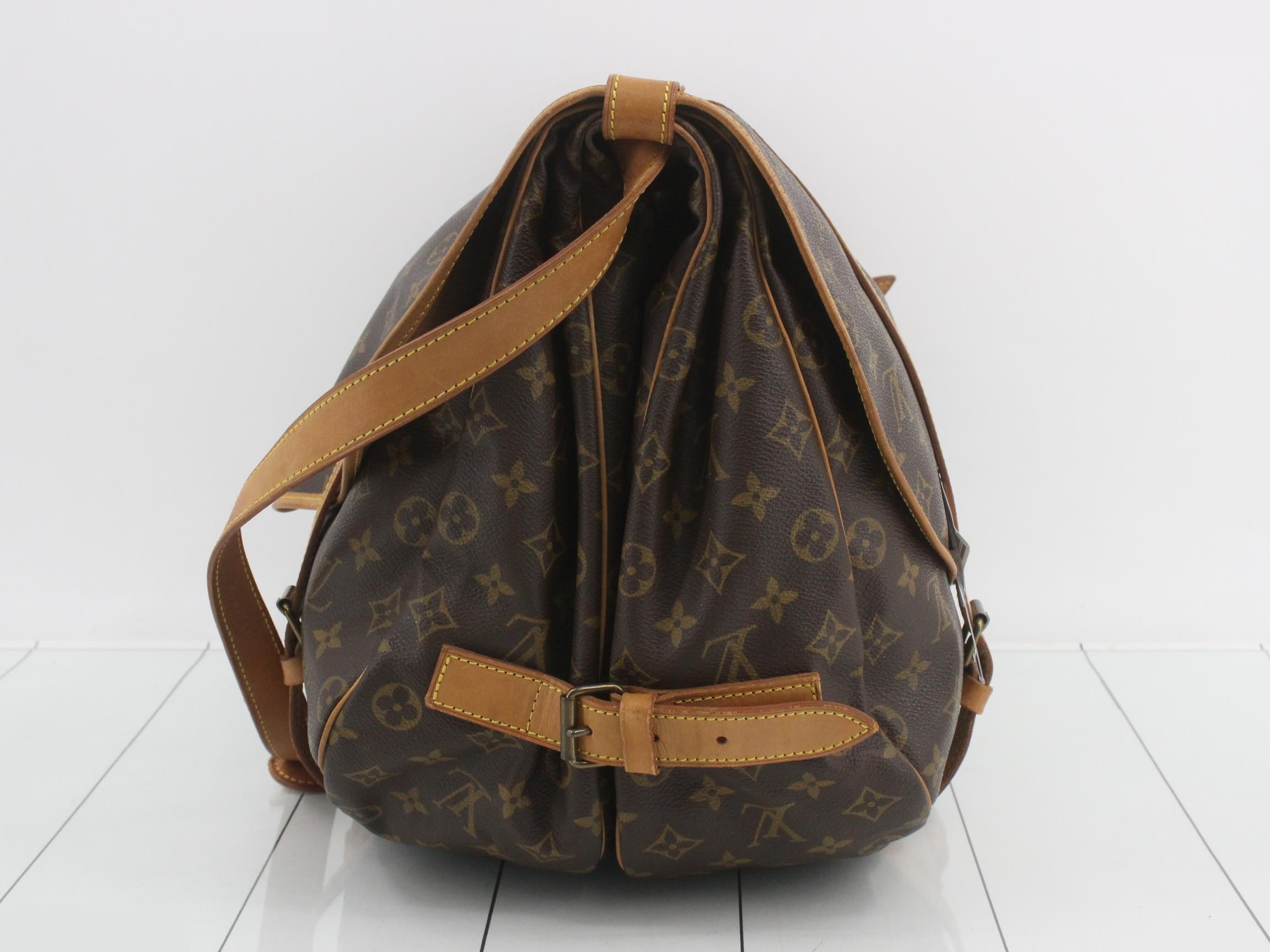 Monogram Shoulder Bag Saumur — view 3