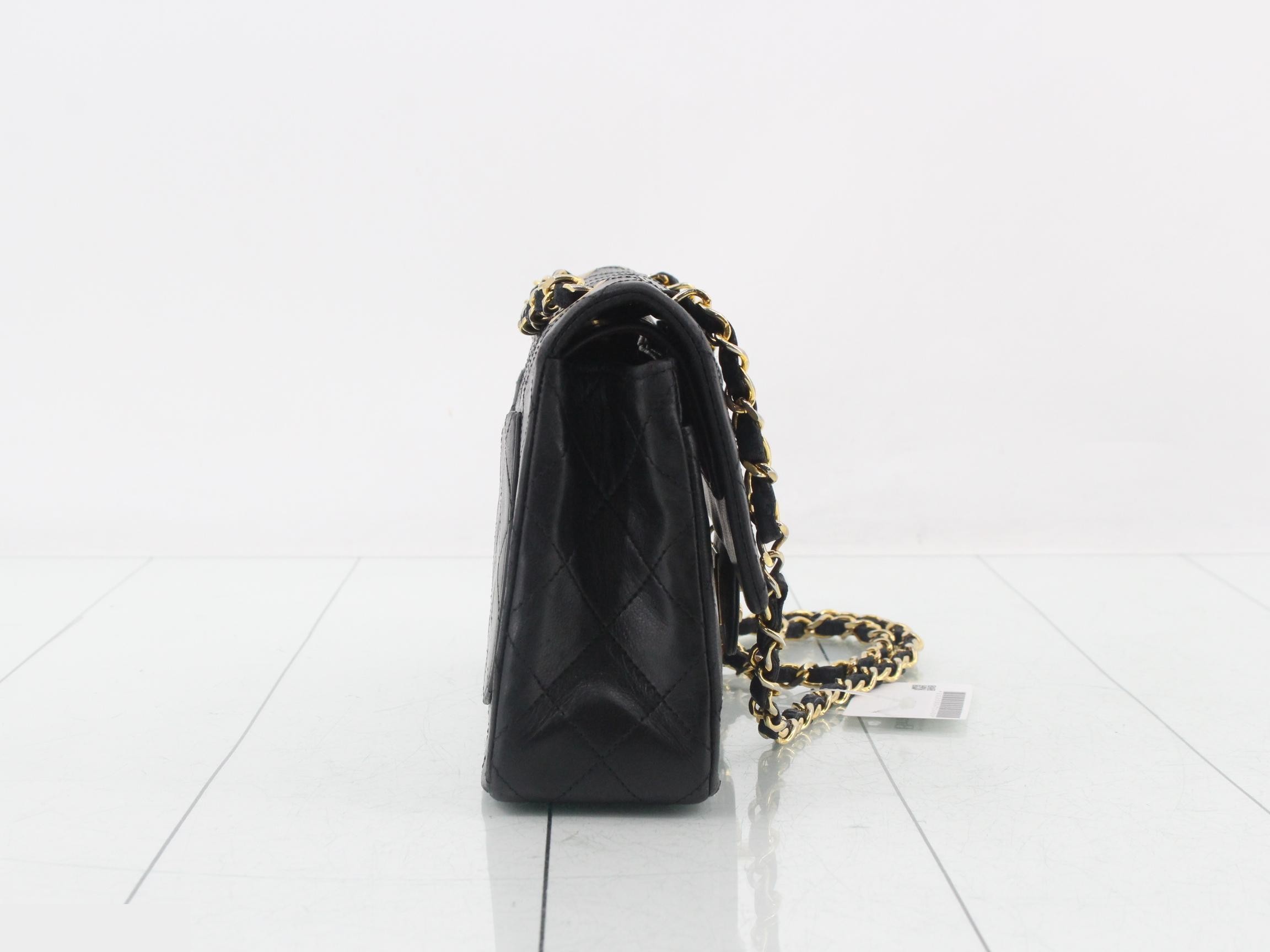 Matelassé Lambskin Double Flap — view 4