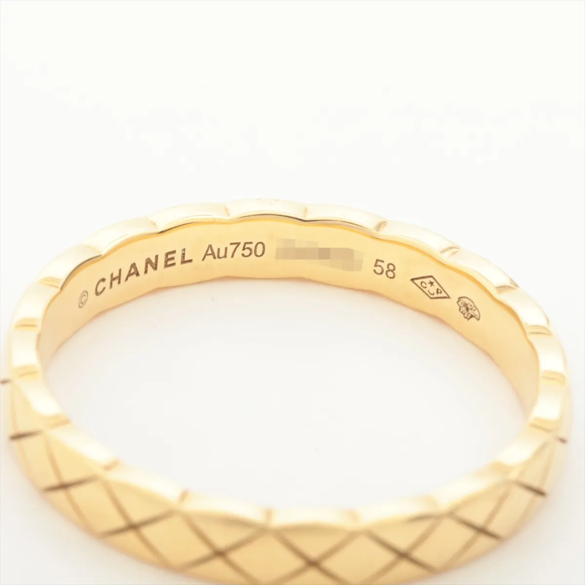 Coco Crush Ring 750 (Yellow Gold) 4.3g 58 EH3835 (Dents) — view 3