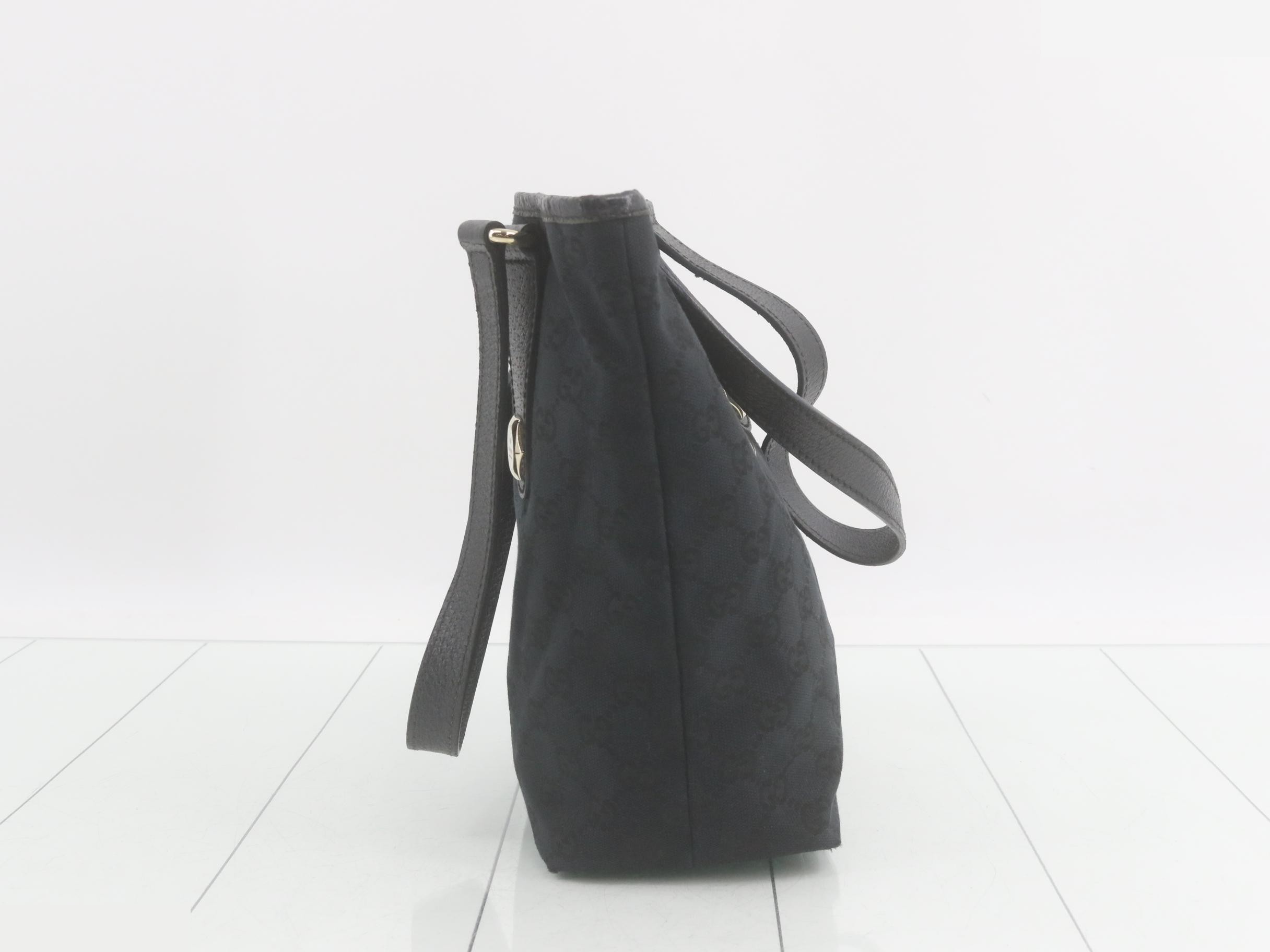 Canvas Mini Tote Bag, Noir (Black), 153361, 203998 — view 4
