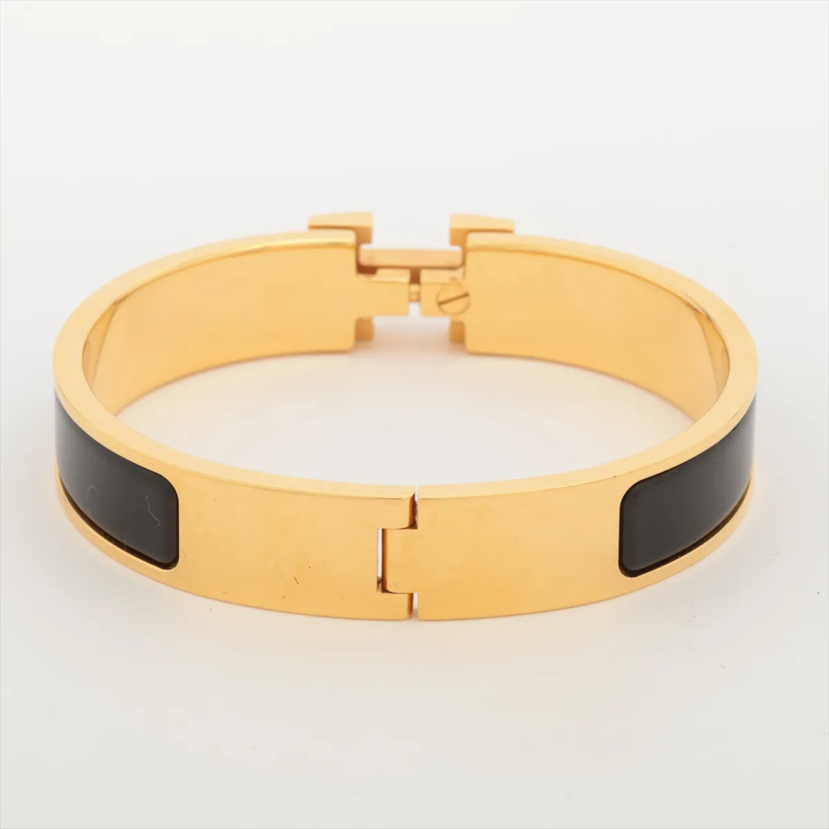 Click H Bangle Fan FI0293 Bangle GP Black x Gold — view 2