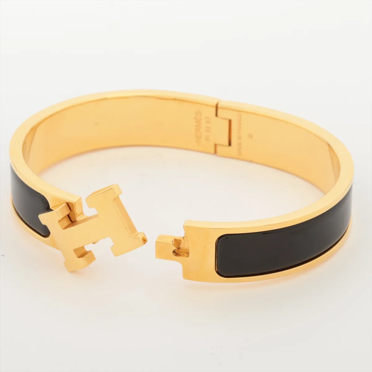 Click H Bangle Fan FI0293 Bangle GP Black x Gold — view 5
