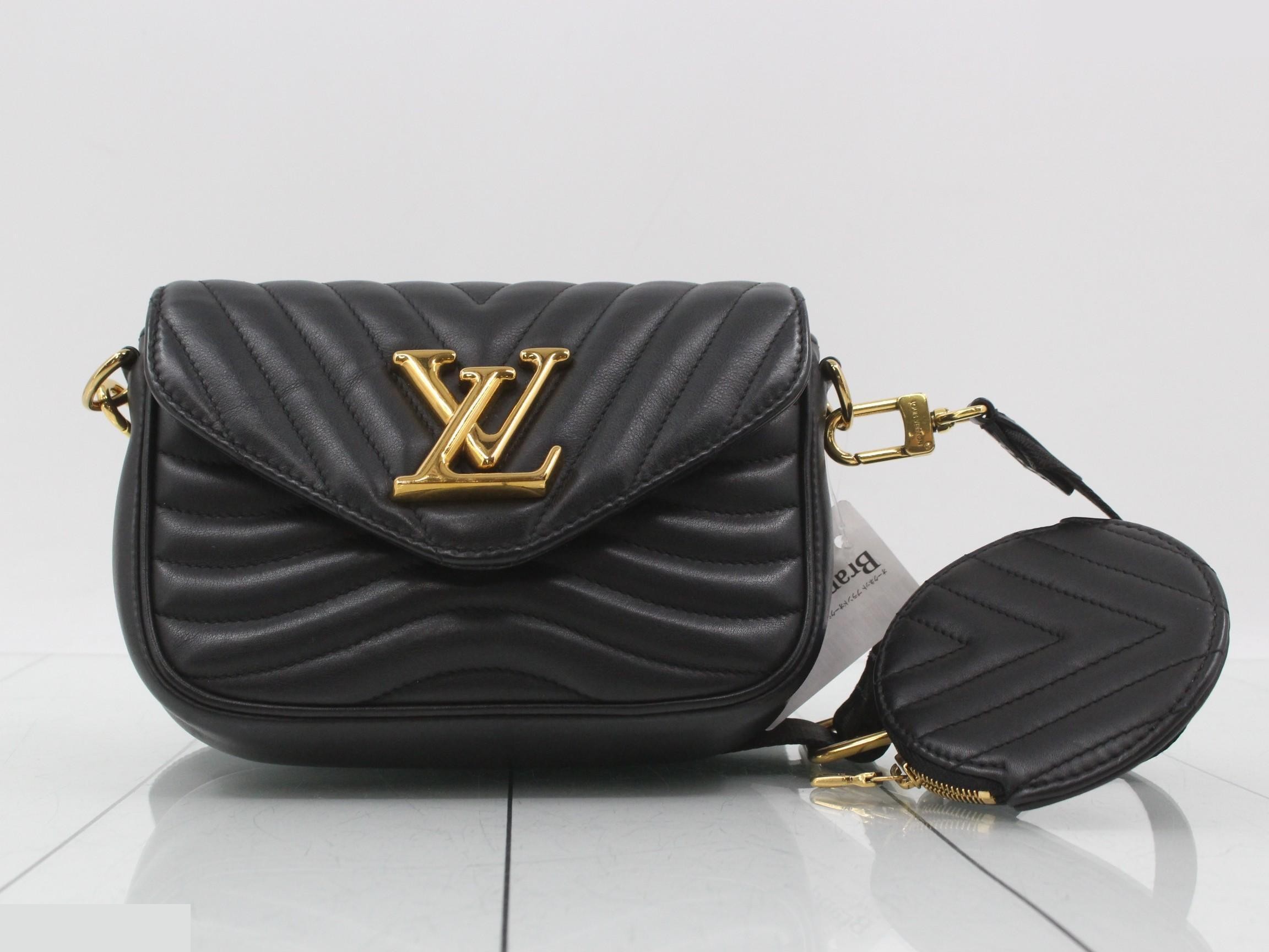 New Wave Multi Pochette Noir 2-Way Shoulder Bag