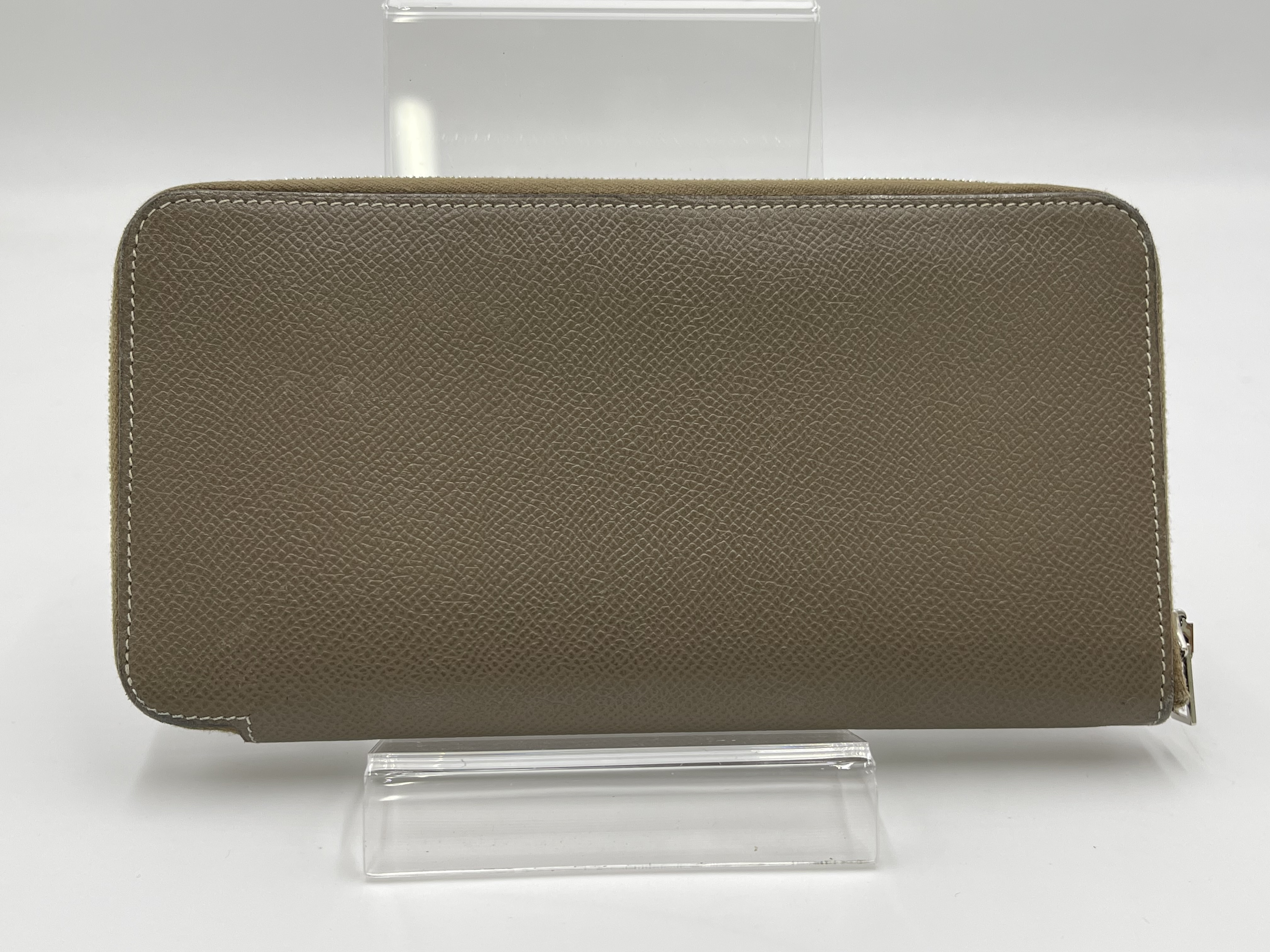 Azap Long Silk In Veau Epsom 063215CK-AA O stamp Japan tag Long wallet — view 3