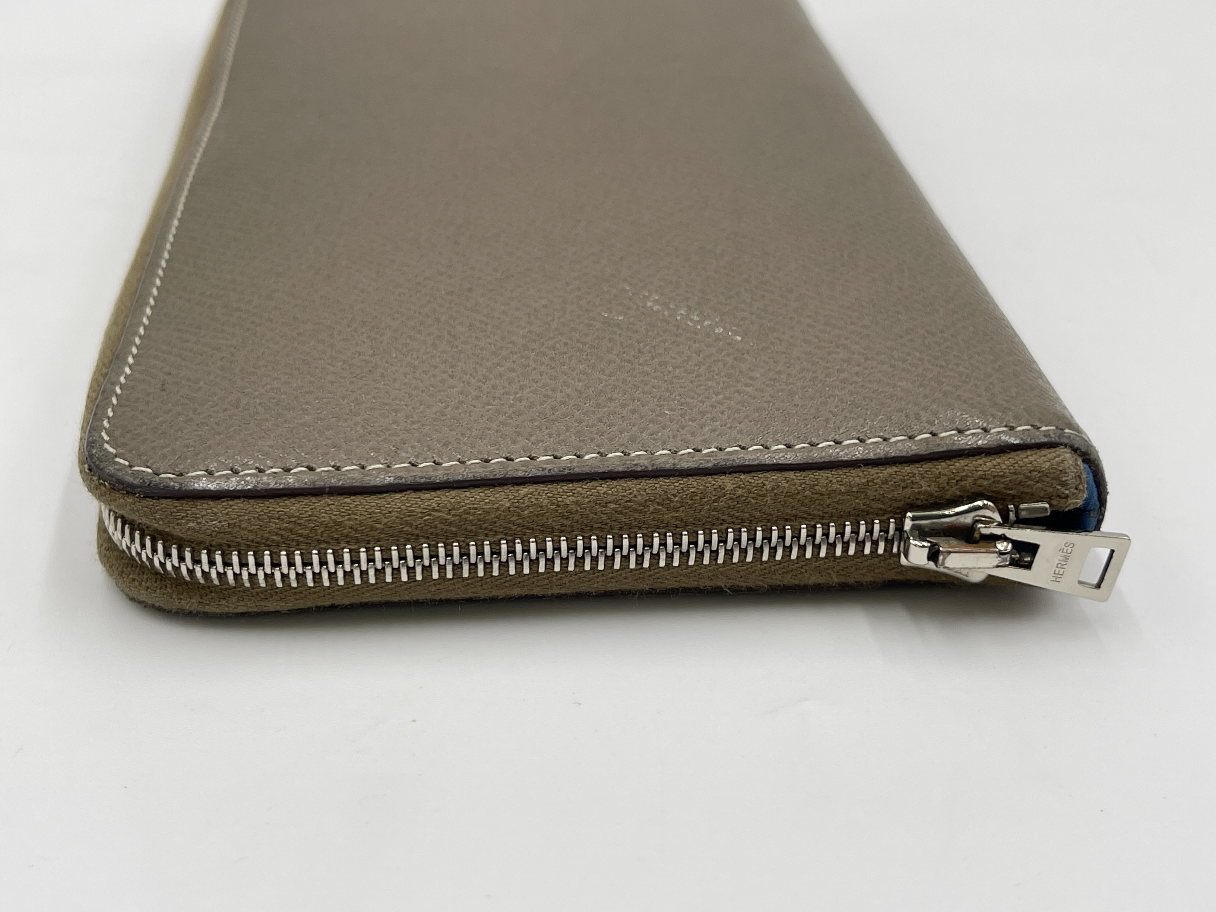 Azap Long Silk In Veau Epsom 063215CK-AA O stamp Japan tag Long wallet — view 5