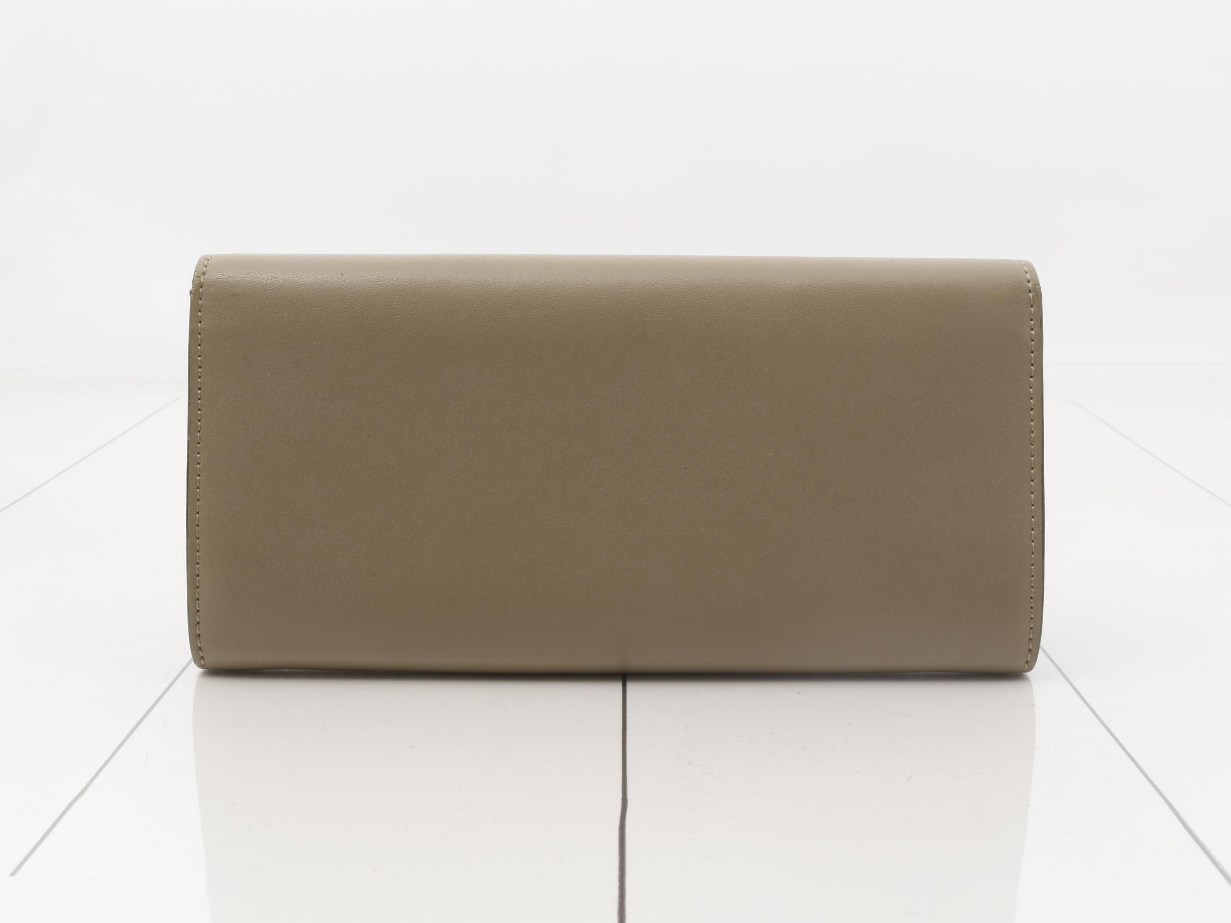 By The Way Continental Long Wallet, Greige, 179, 3260 — view 2