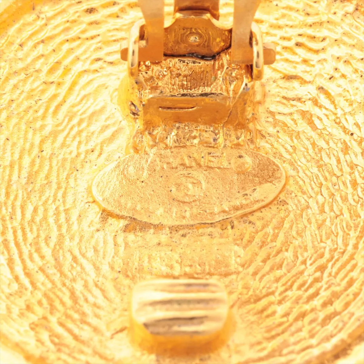 31 RUE CAMBON earrings (for both ears) GP gold dents — view 5