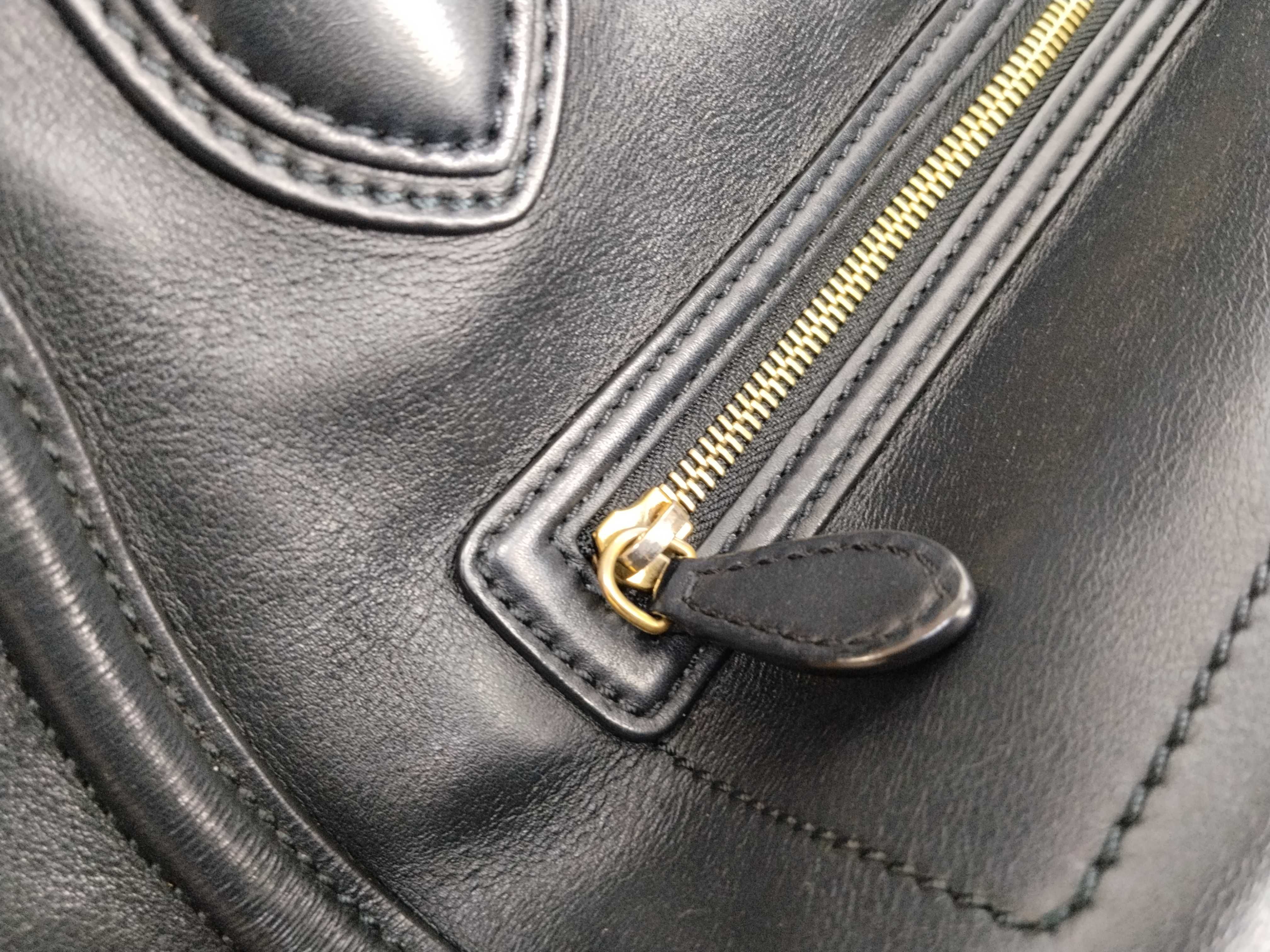 Luggage Tote Bag, Black Tote Bag — view 14