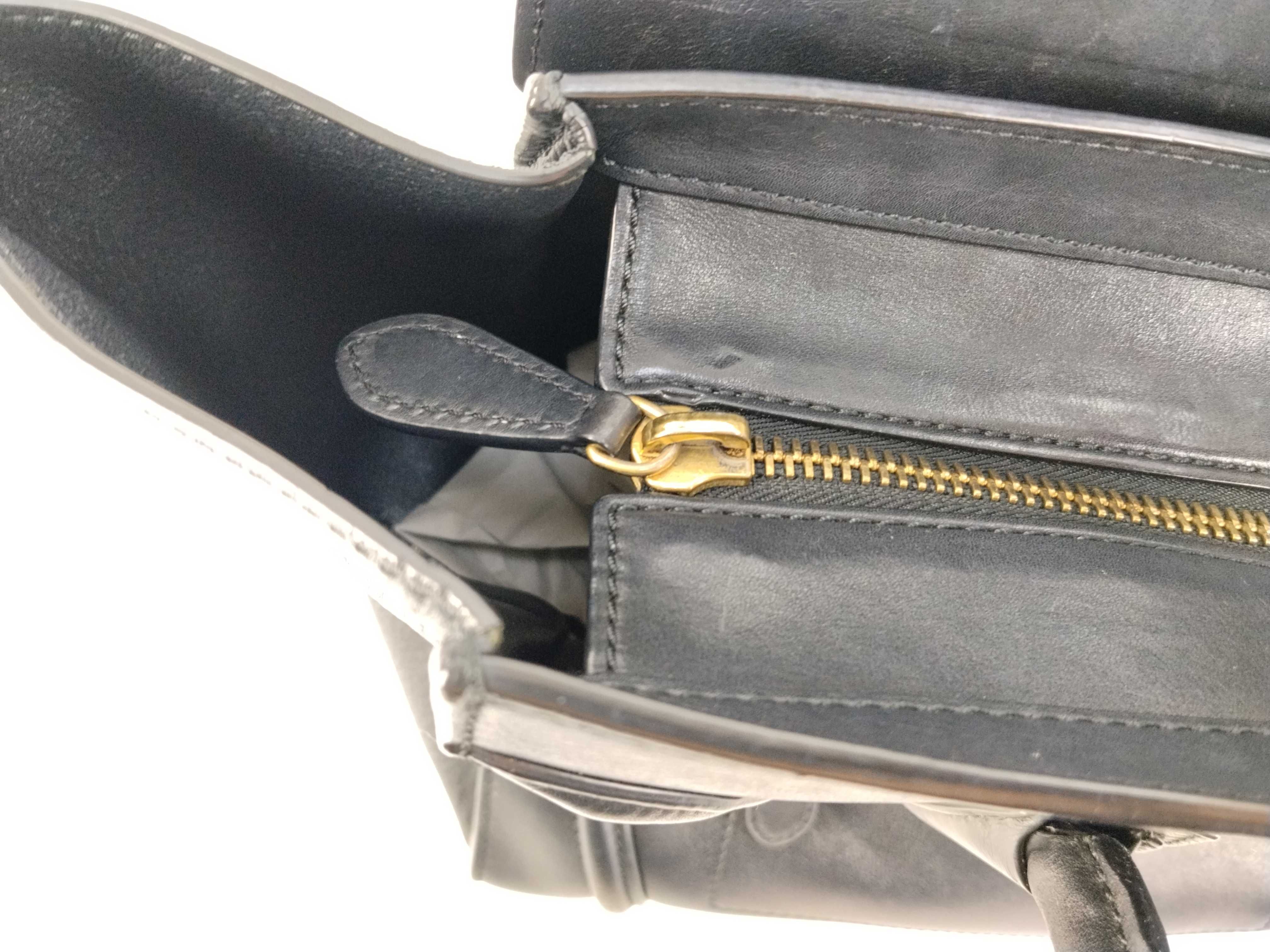 Luggage Tote Bag, Black Tote Bag — view 8