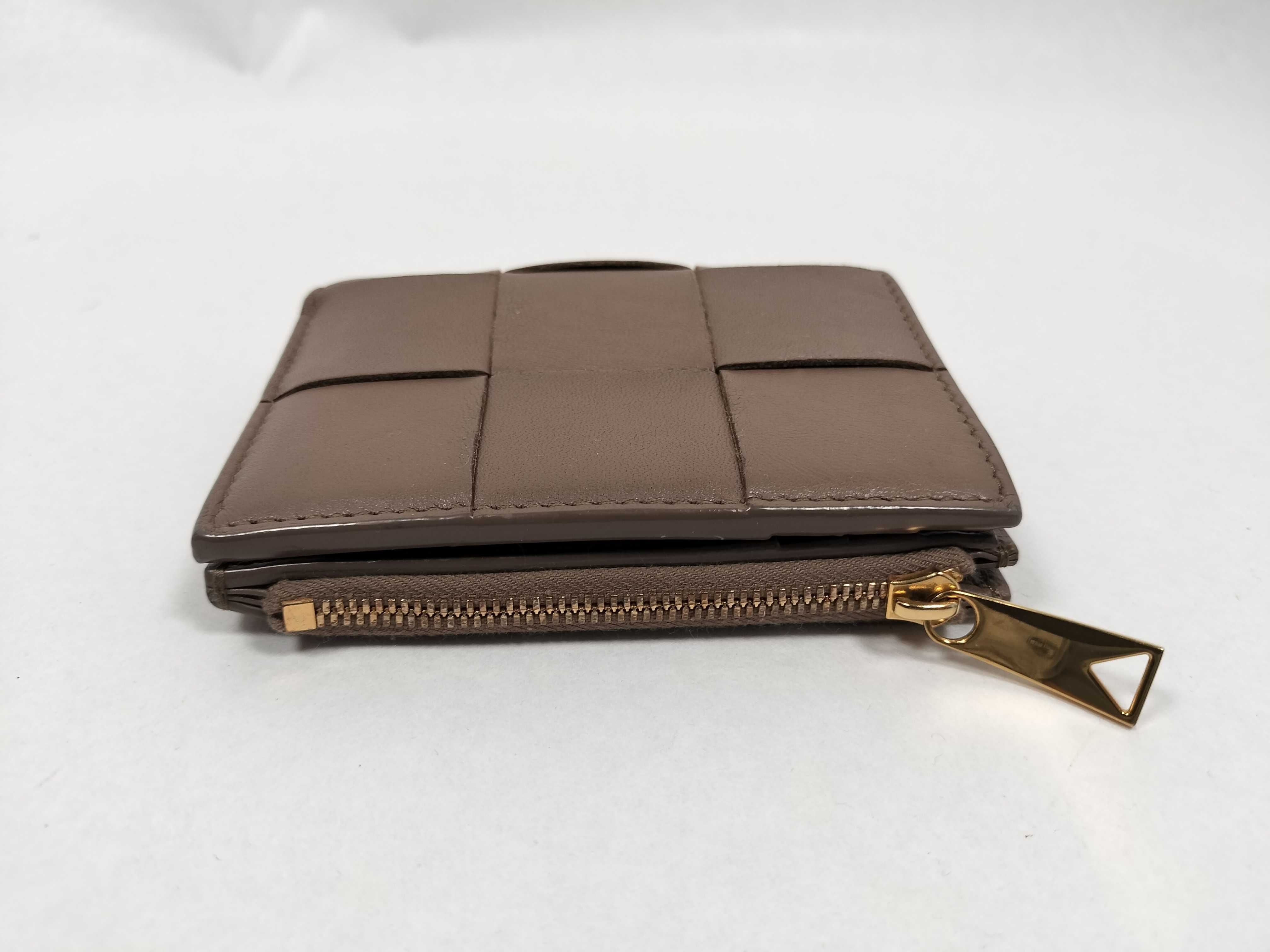 Bi-fold/Maxi Intrecciato/Brown Wallet — view 6