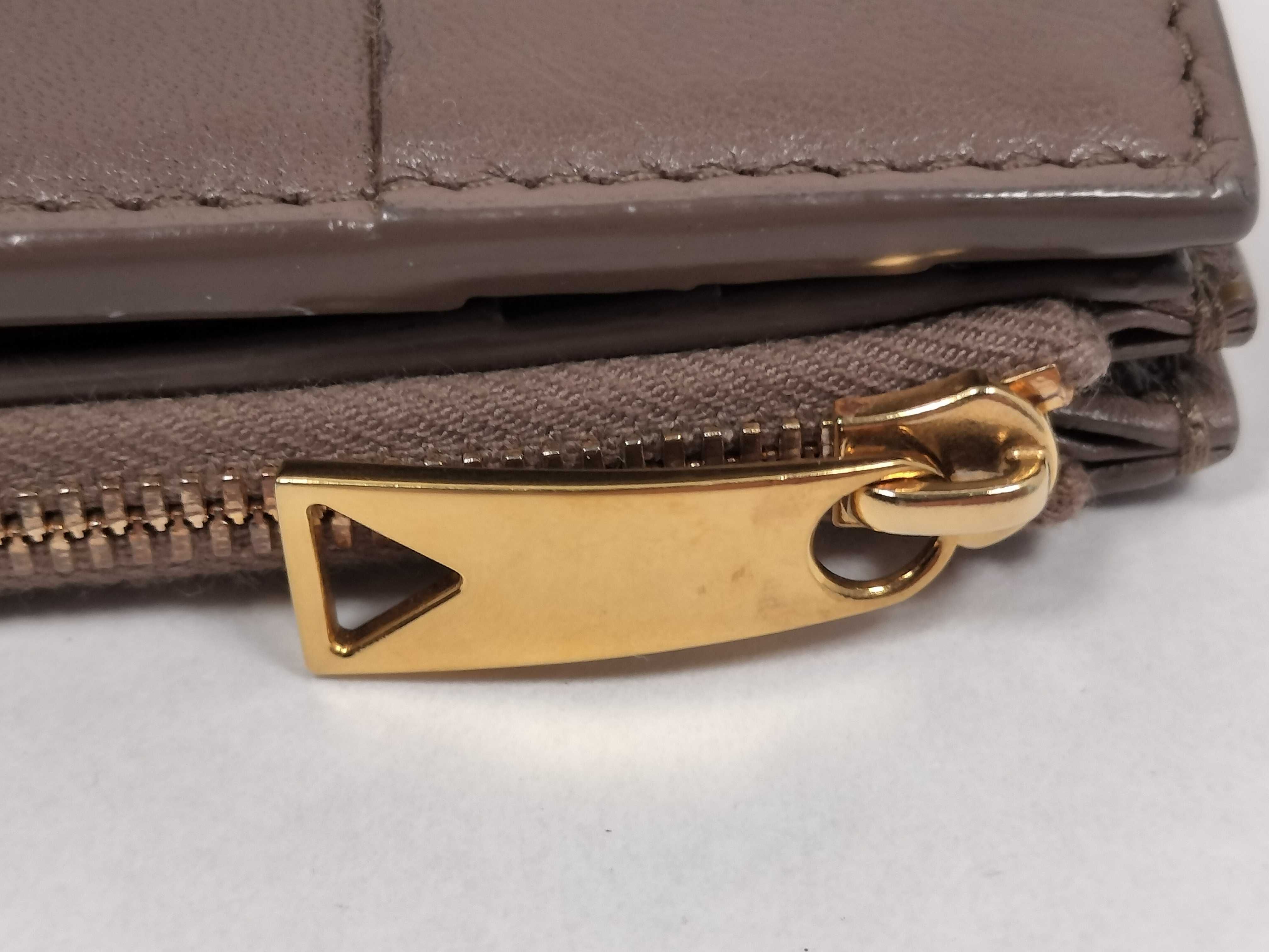 Bi-fold/Maxi Intrecciato/Brown Wallet — view 8