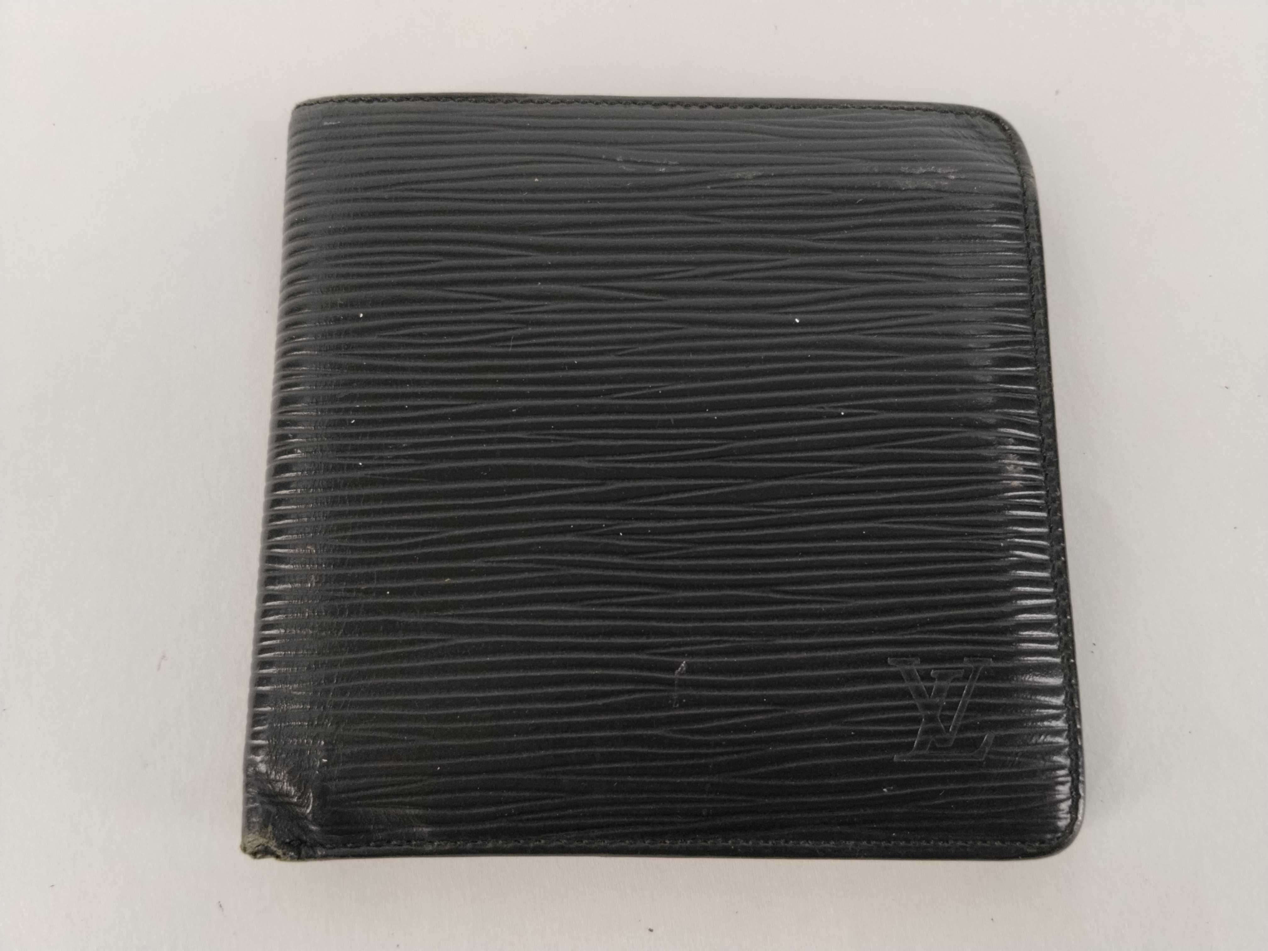 Epi LV Wallet Portefeuille Cartes Credit Black