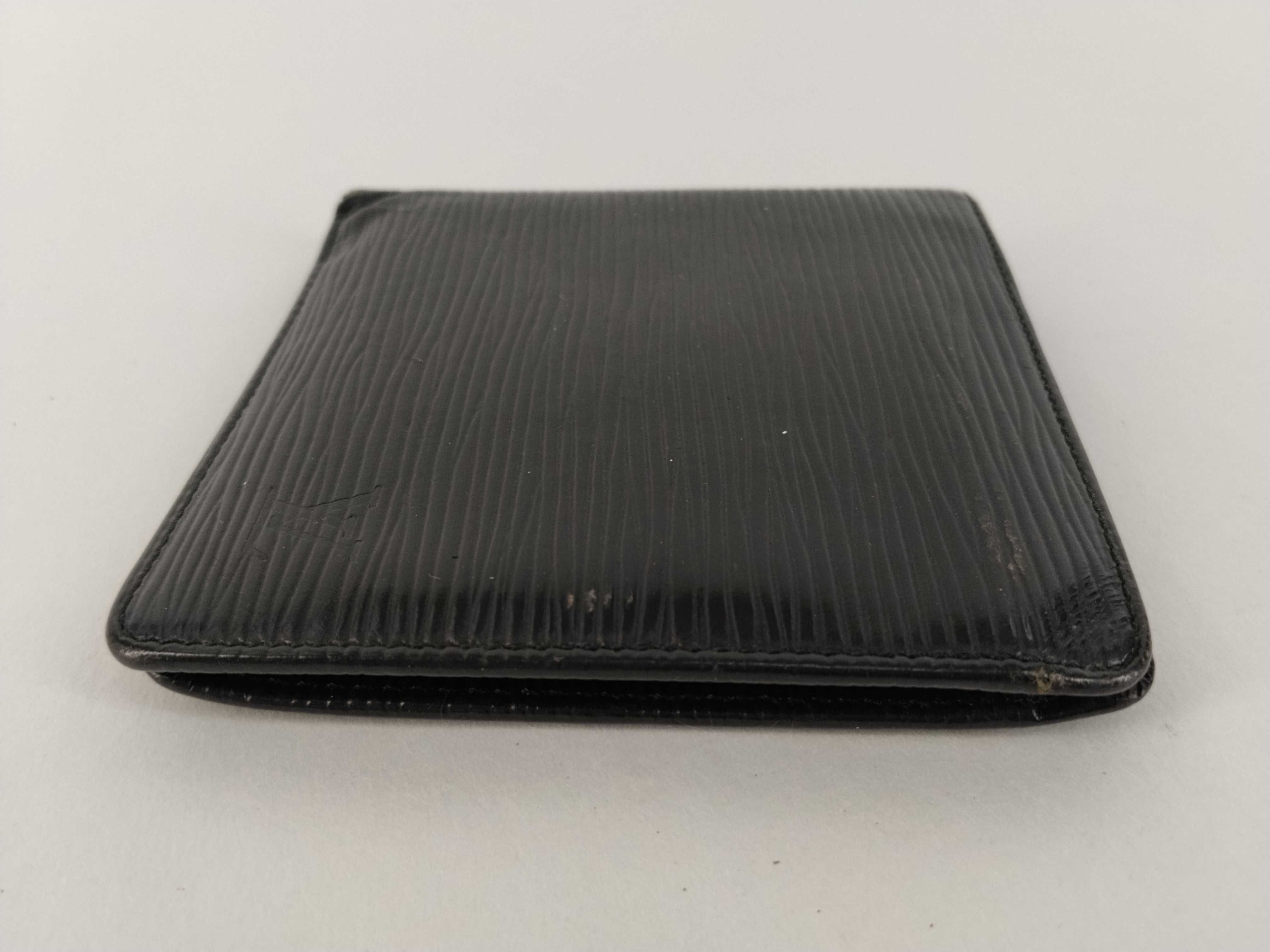 Epi LV Wallet Portefeuille Cartes Credit Black — view 5