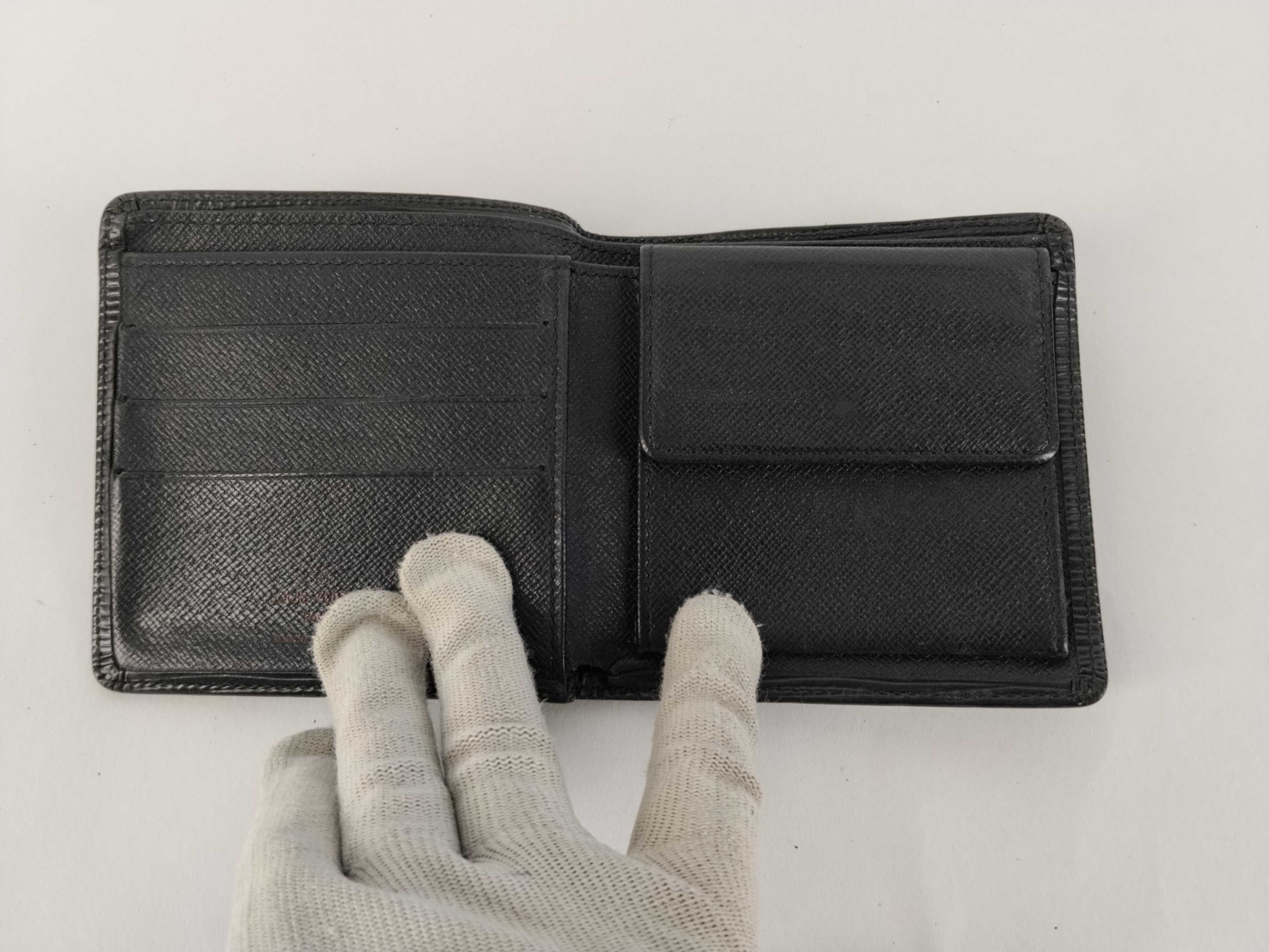 Epi LV Wallet Portefeuille Cartes Credit Black — view 8