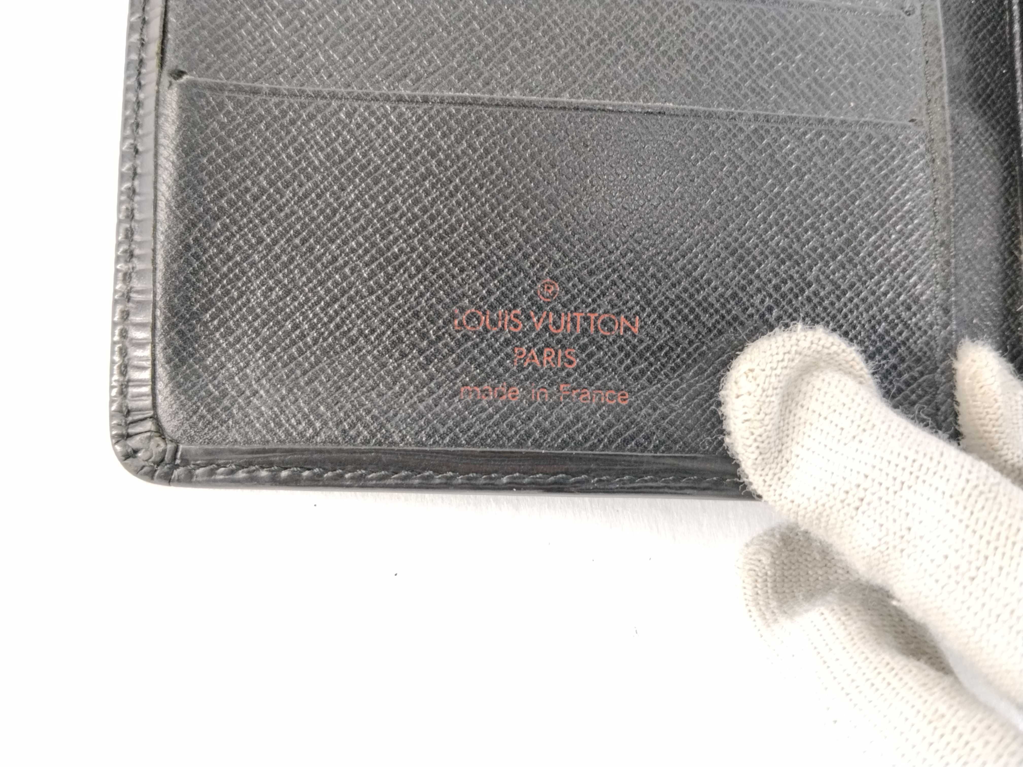 Epi LV Wallet Portefeuille Cartes Credit Black — view 9