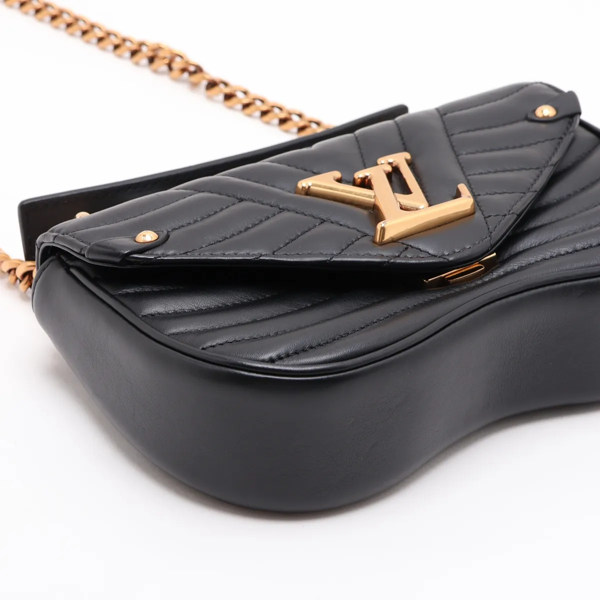 New Wave Chain Bag PM M51683 NZ3129 Black (RFID detected) — view 4