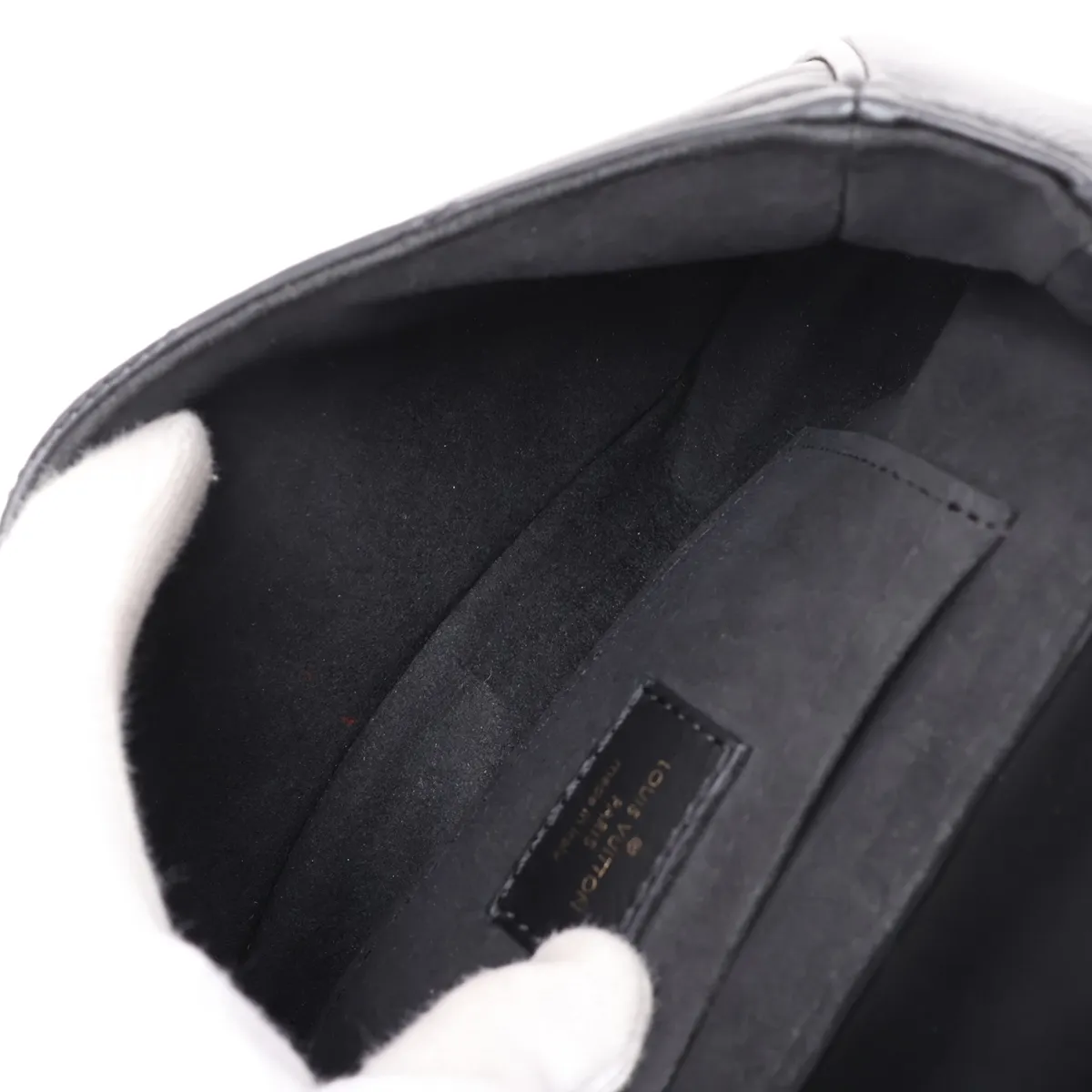 New Wave Chain Bag PM M51683 NZ3129 Black (RFID detected) — view 8