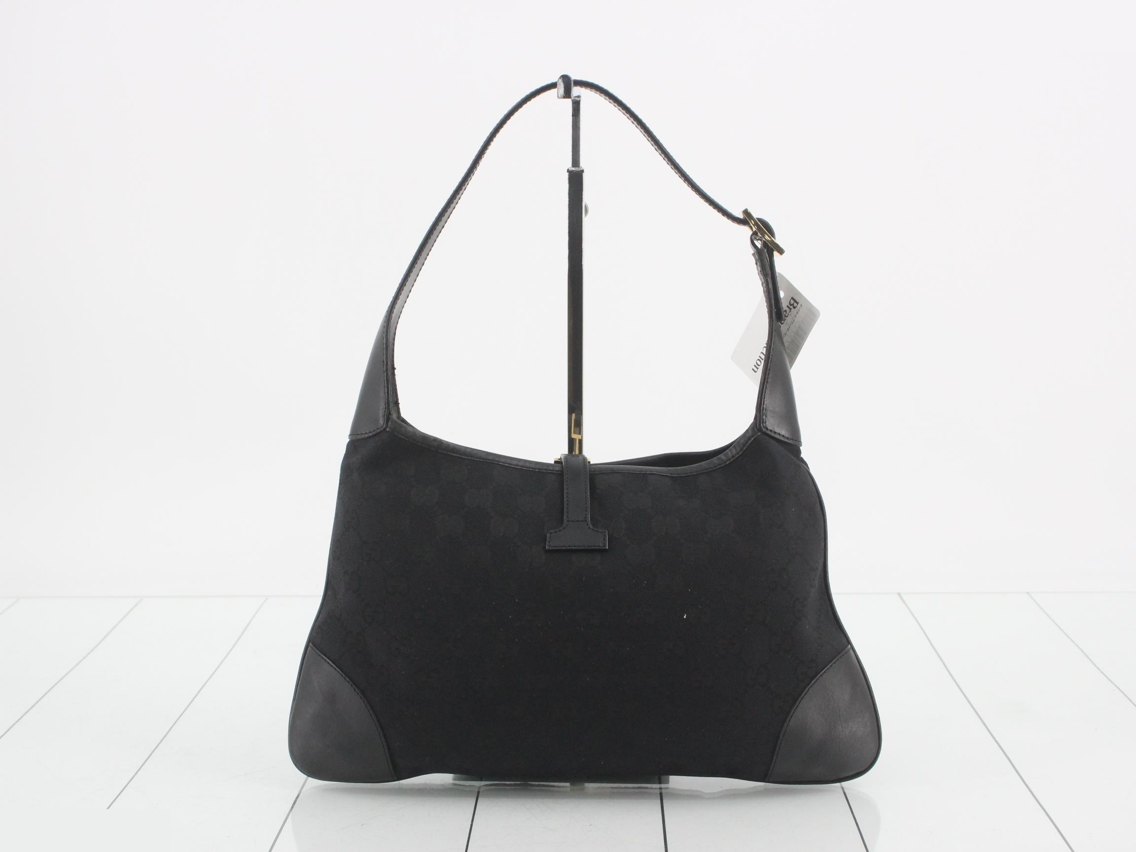 Jackie Line Shoulder Bag, Semi-Shoulder Bag, Black — view 2