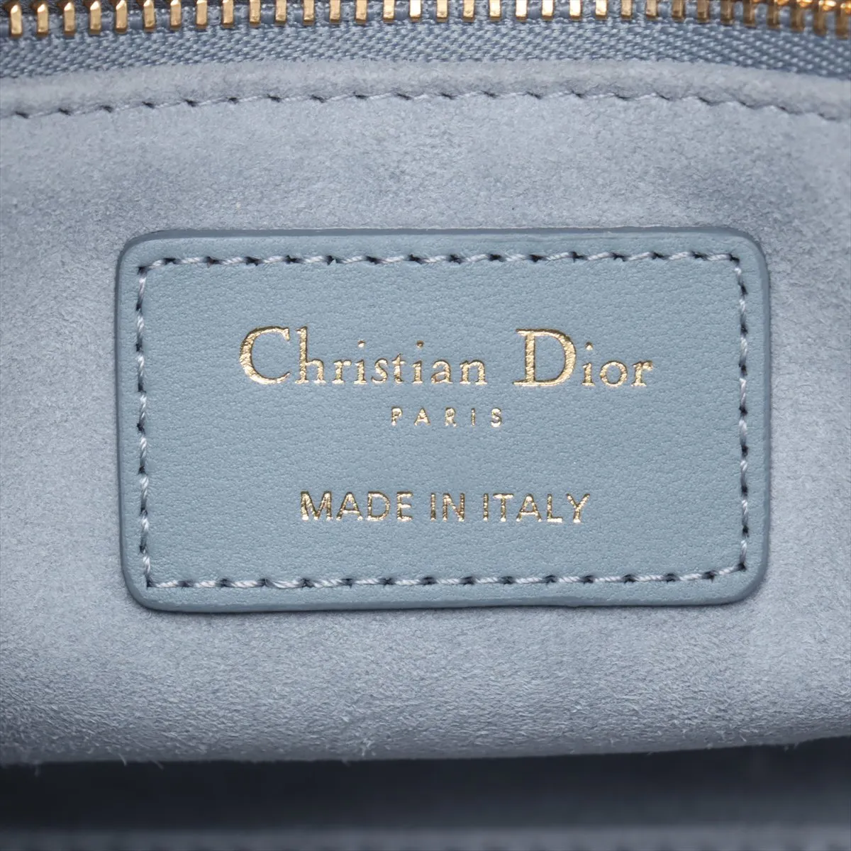Cannage My Lady Dior Leather 2WAY Handbag Gray with Charm — view 10