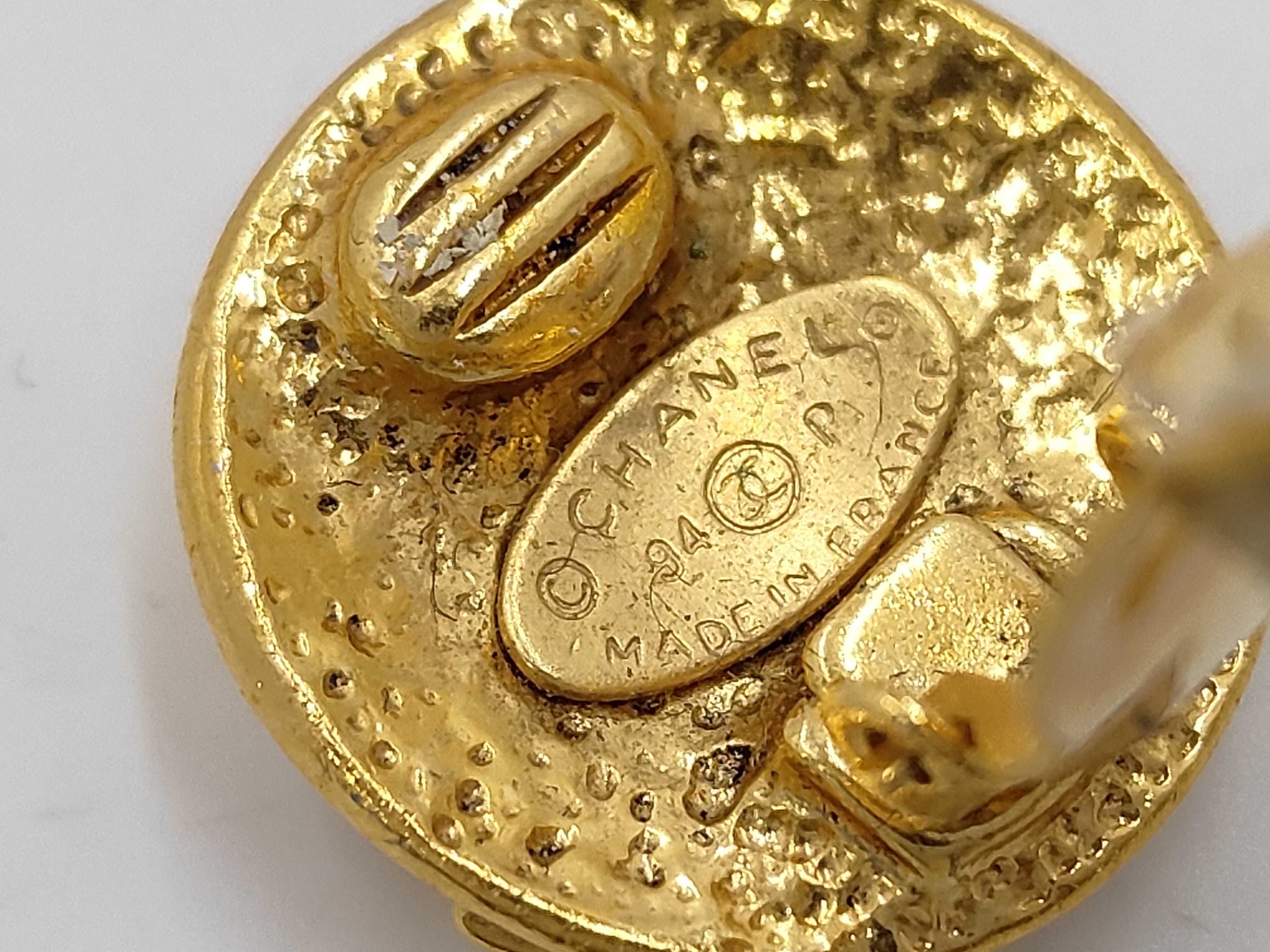 94P Coco Mark Earrings Vintage Earrings — view 5