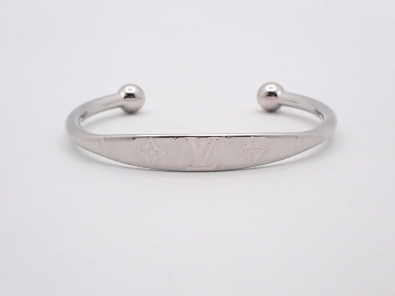 Monogram Junk Bangle, wrist circumference approximately 18cm