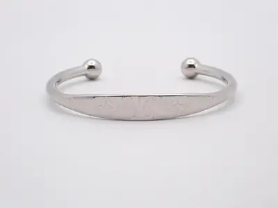Monogram Junk Bangle, wrist circumference approximately 18cm