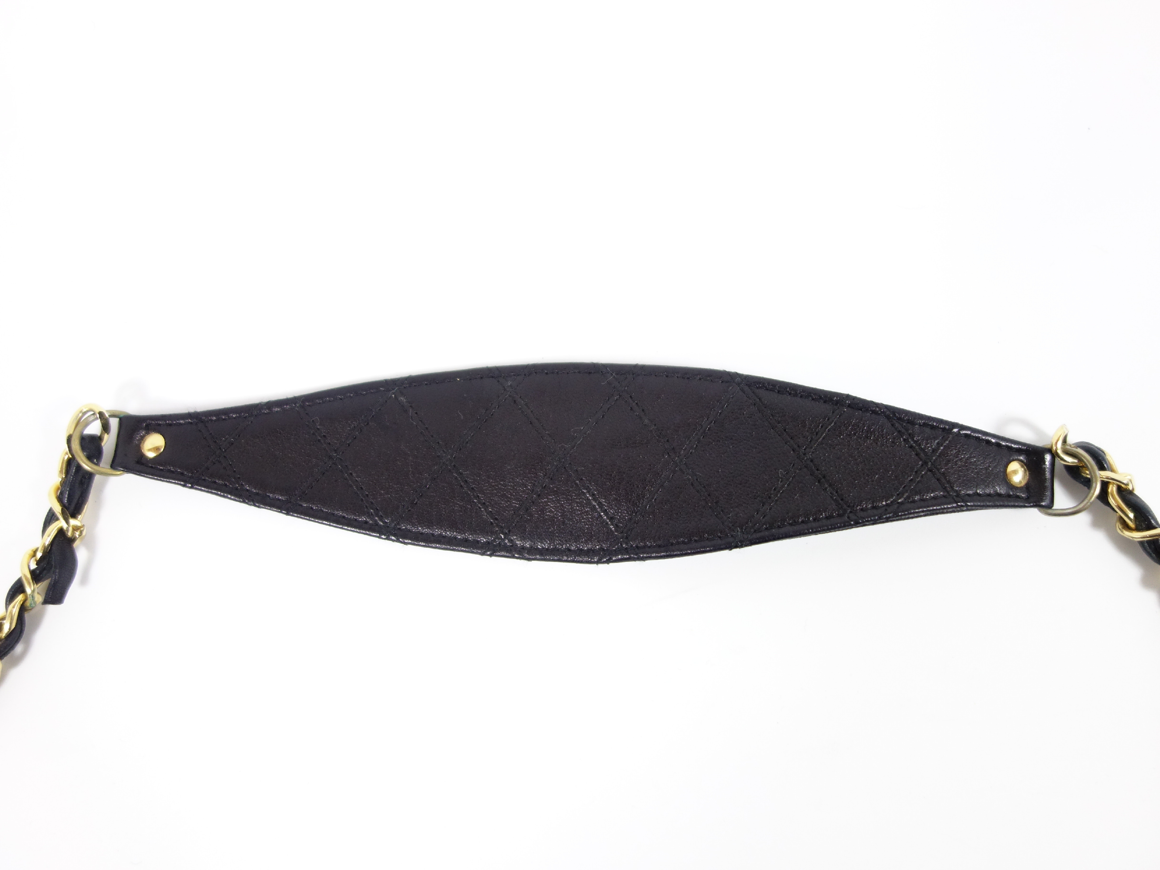 Lambskin Bicolore Chain Big Coco Chain Shoulder Bag — view 9