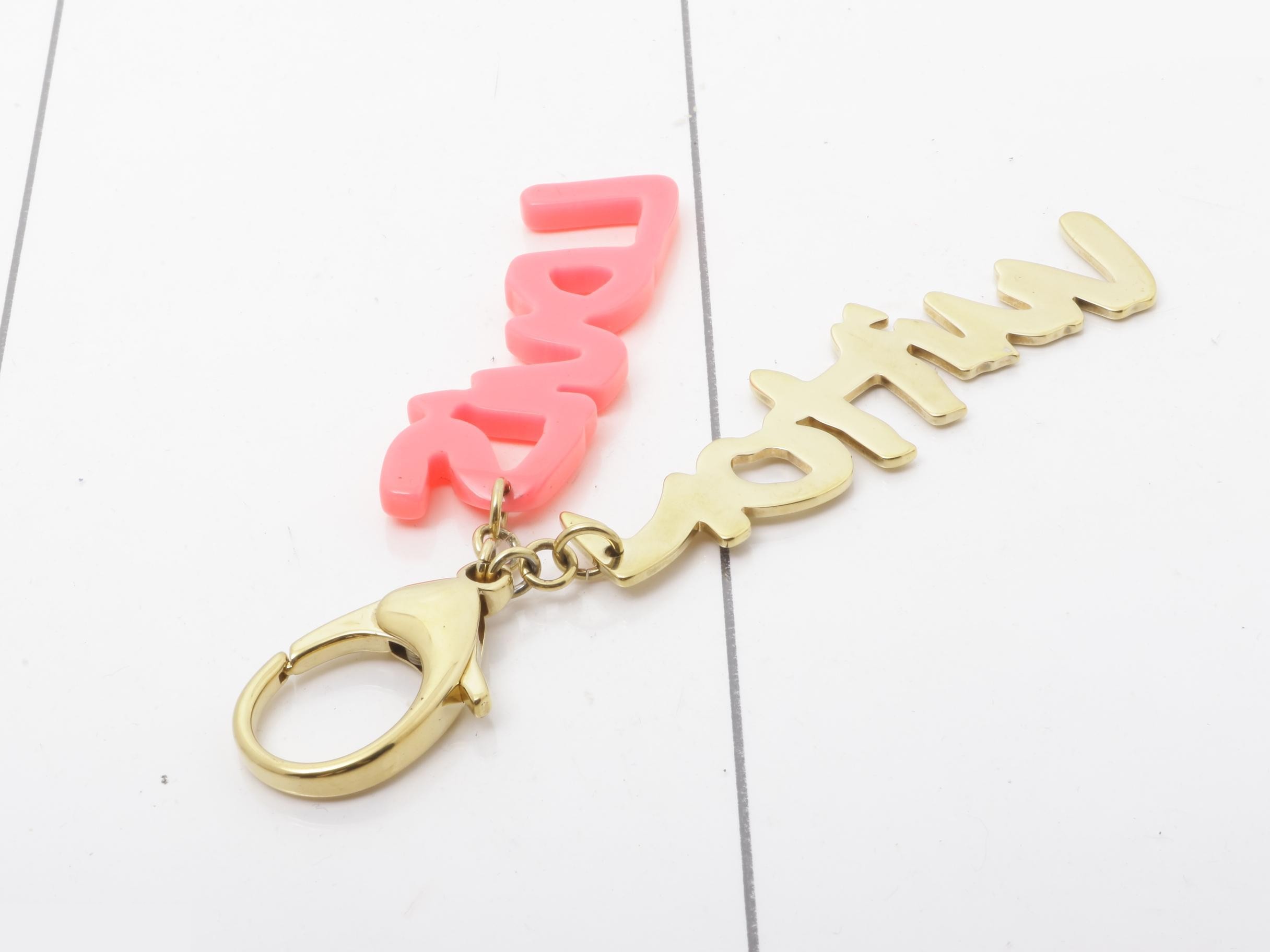 LV Bijou Sac Graffiti Charm Keychain — view 2