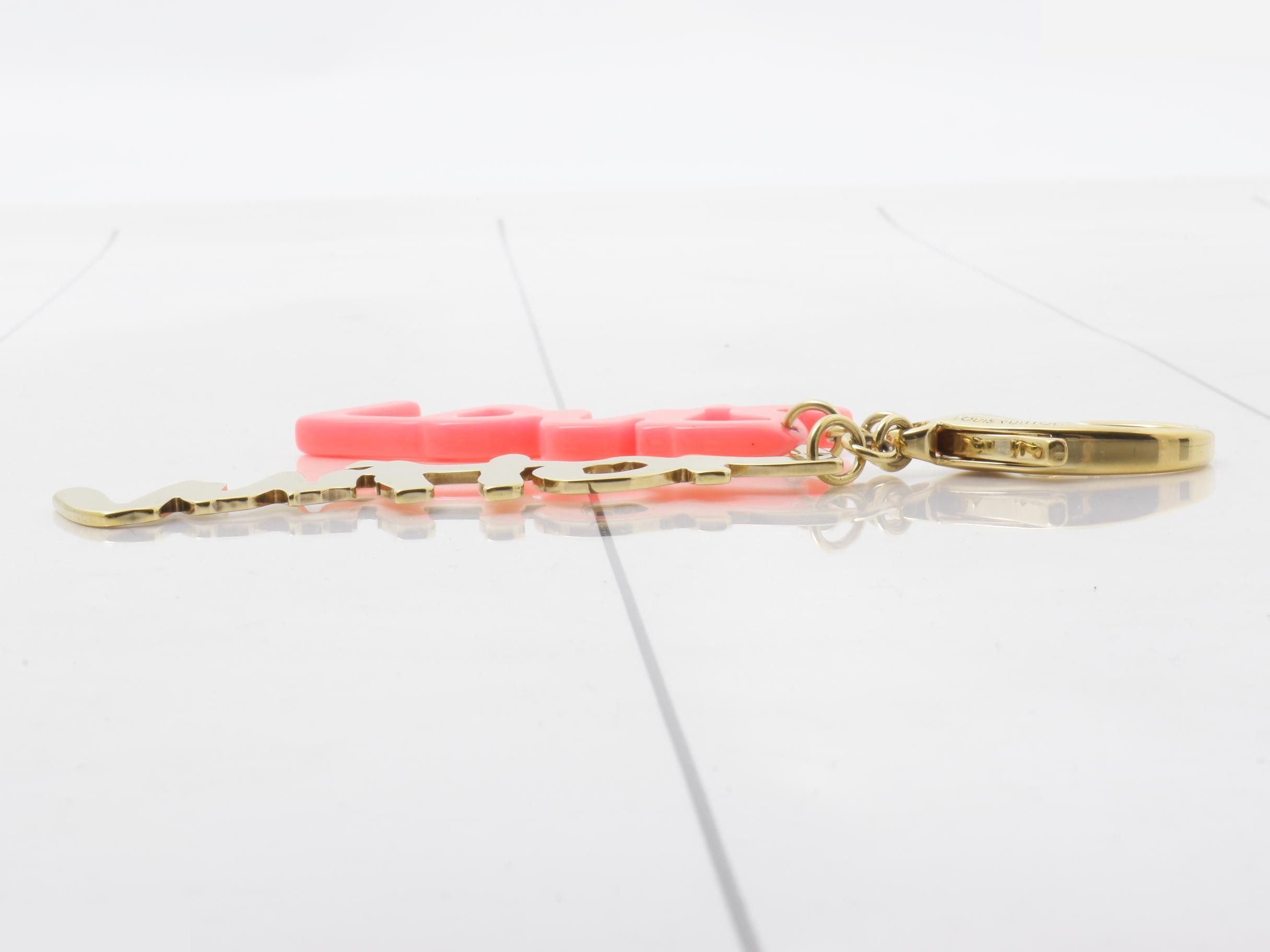 LV Bijou Sac Graffiti Charm Keychain — view 3
