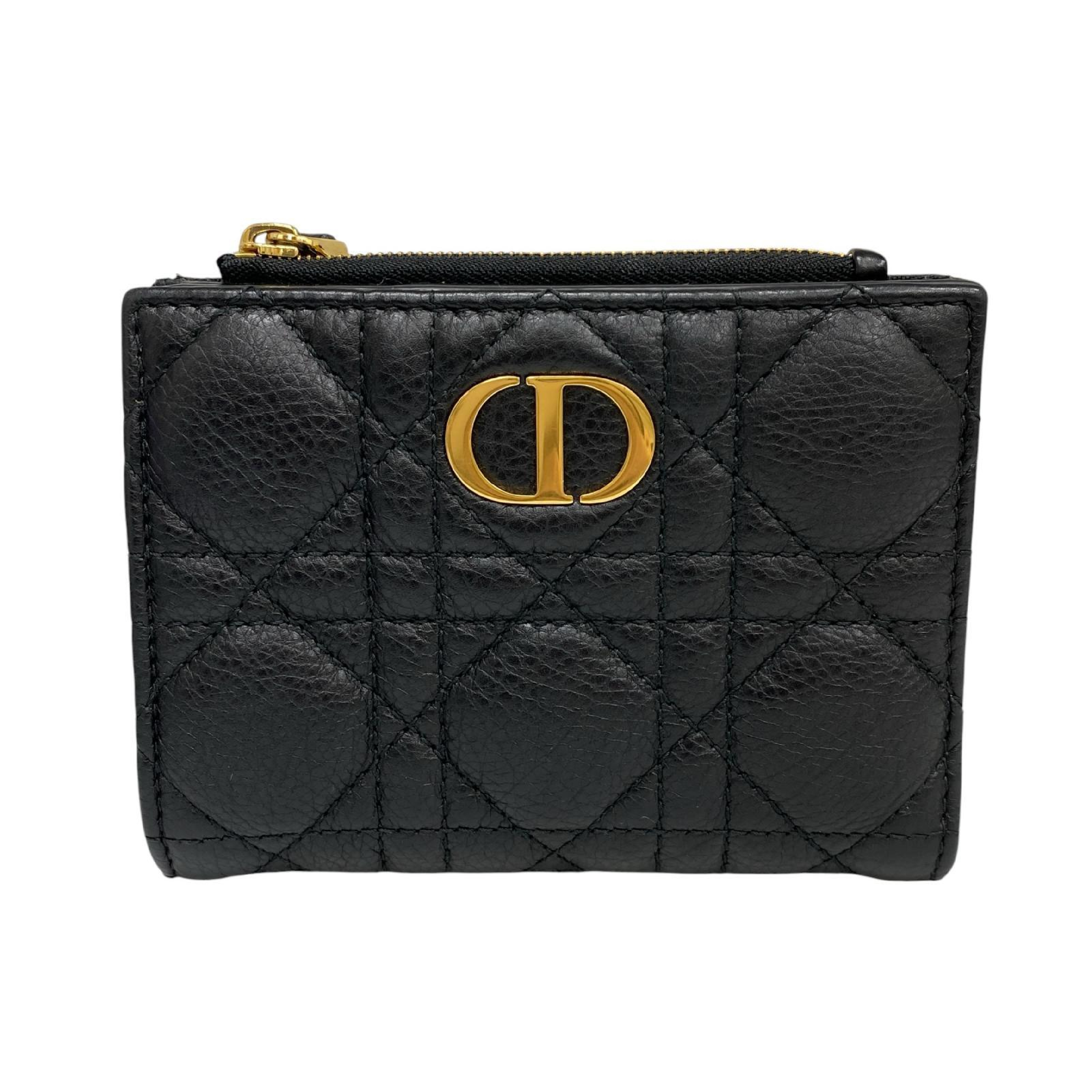 【*Shipped from: Hong Kong*】Dior ( ) Black Calfskin Bi-fold Wallet 98-MA-0043-267016146 Billfold — view 2