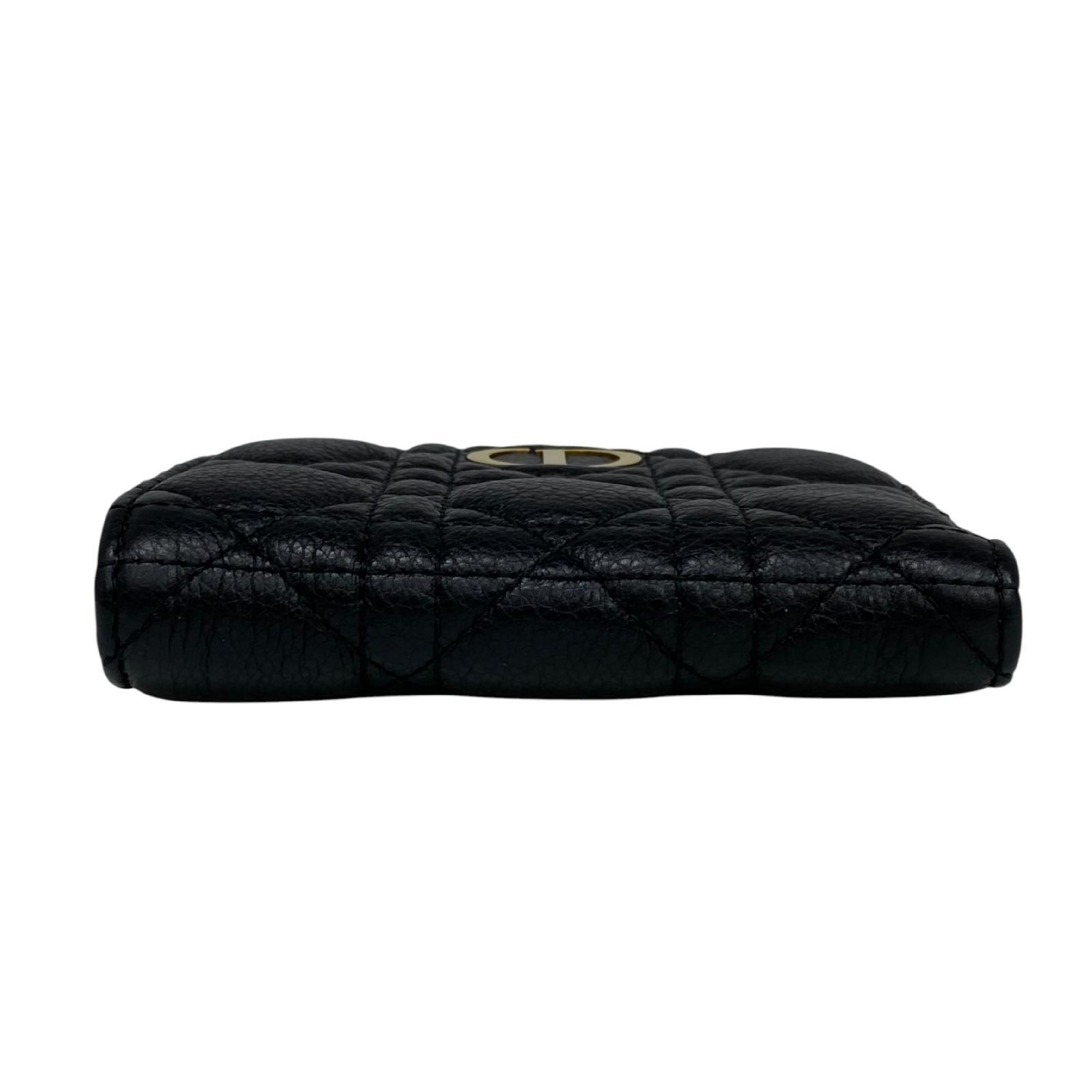 【*Shipped from: Hong Kong*】Dior ( ) Black Calfskin Bi-fold Wallet 98-MA-0043-267016146 Billfold — view 5