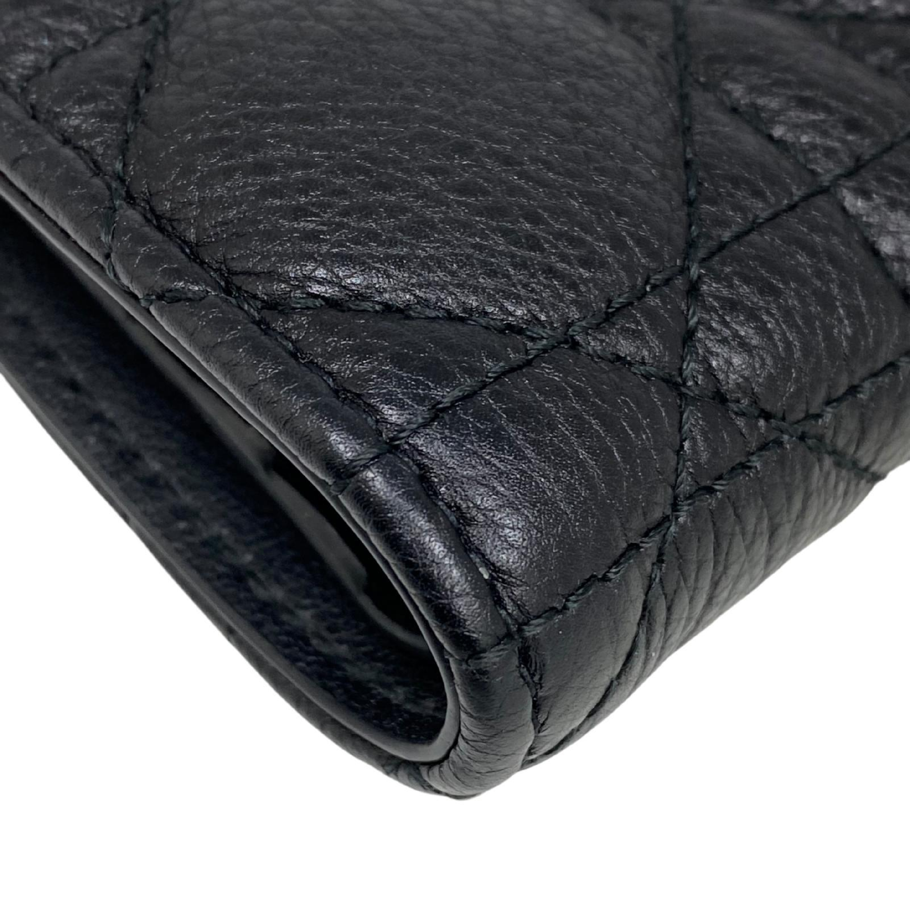【*Shipped from: Hong Kong*】Dior ( ) Black Calfskin Bi-fold Wallet 98-MA-0043-267016146 Billfold — view 7
