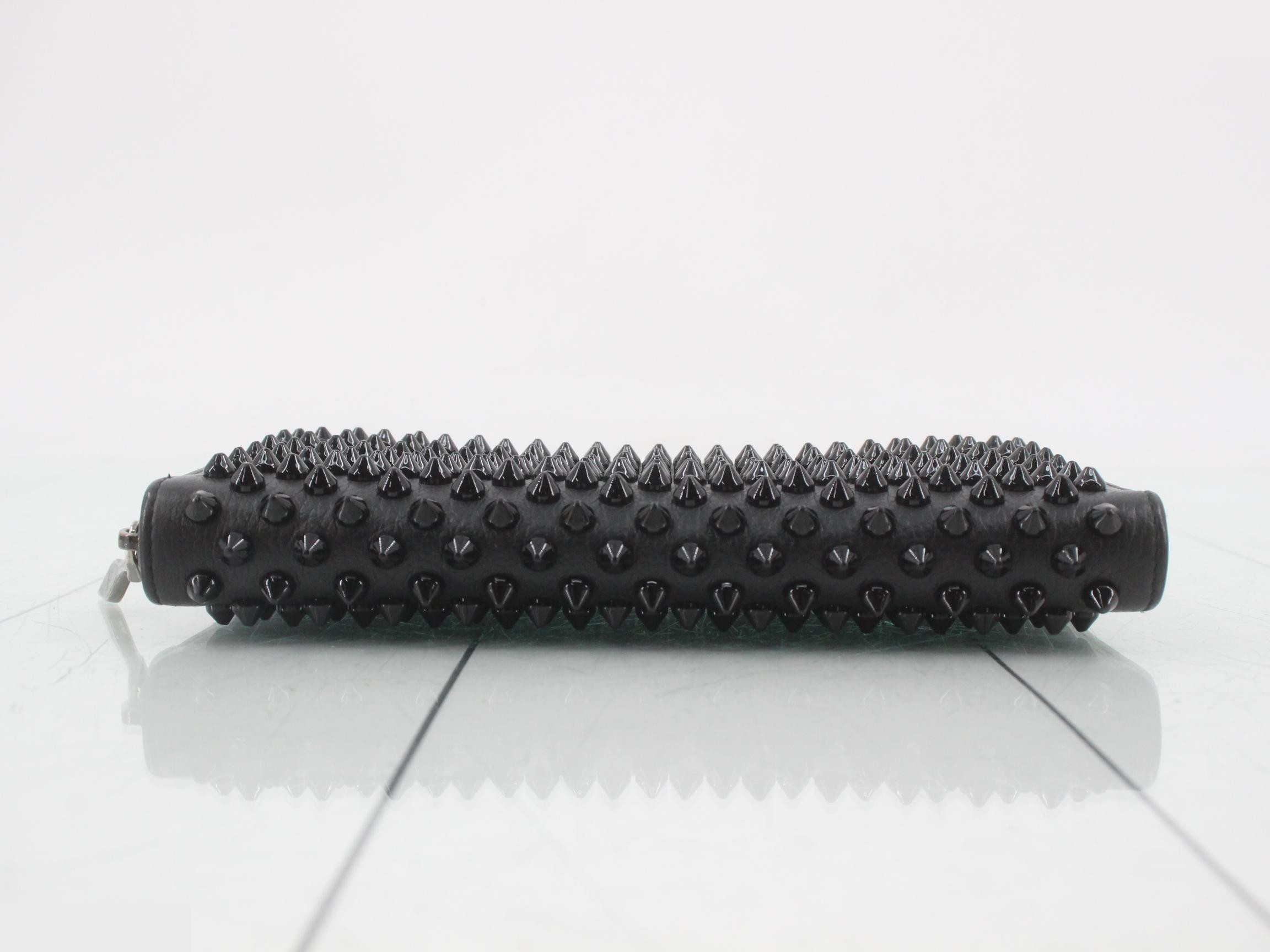 Panettone Studded Round Zip Long Wallet — view 3
